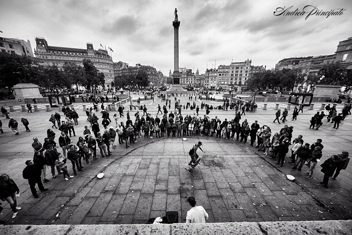 BMX Show UK in Trafalgar