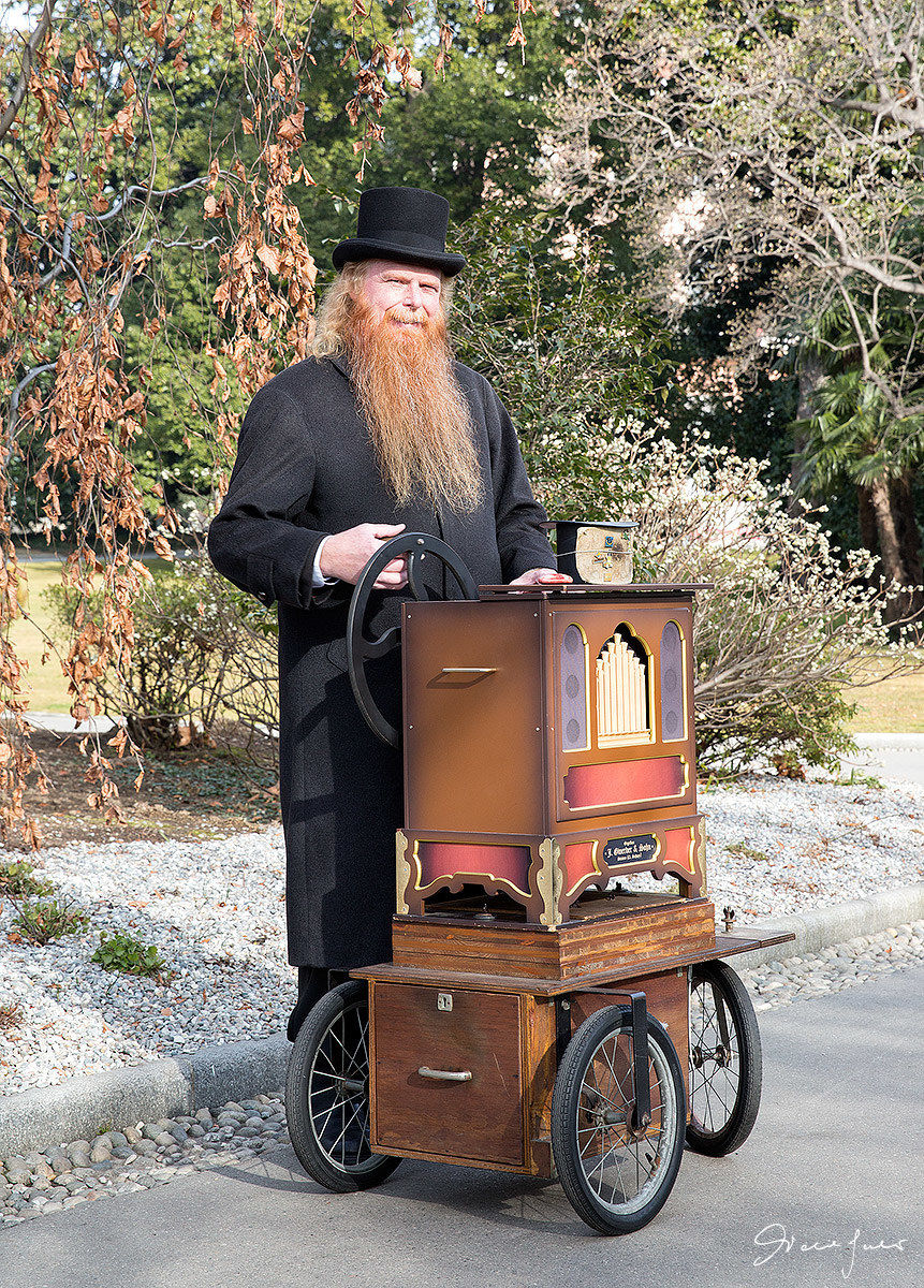 Un personaggio del parco