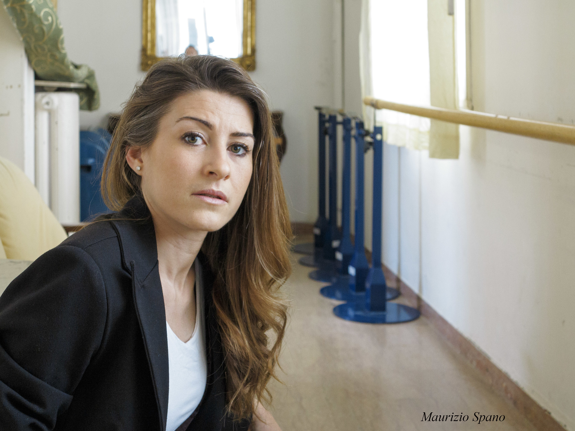 Giulia in the dance school