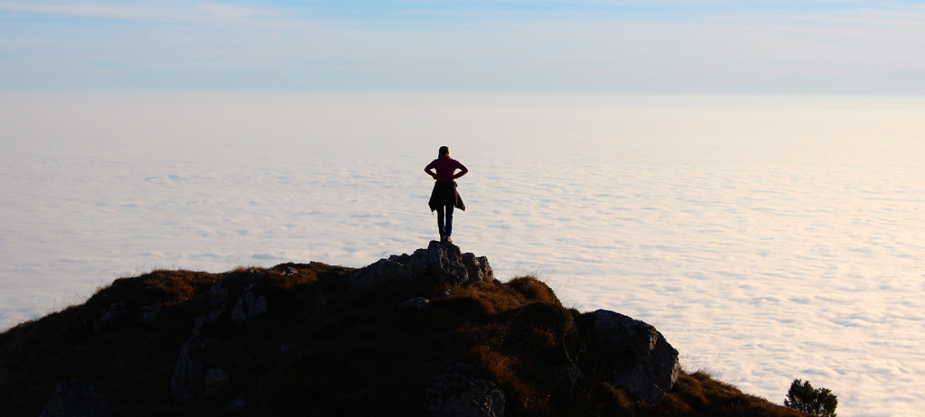 Un mare di nuvole.....