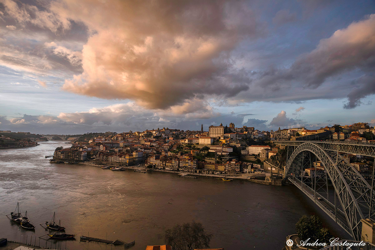 Tramonto a Porto