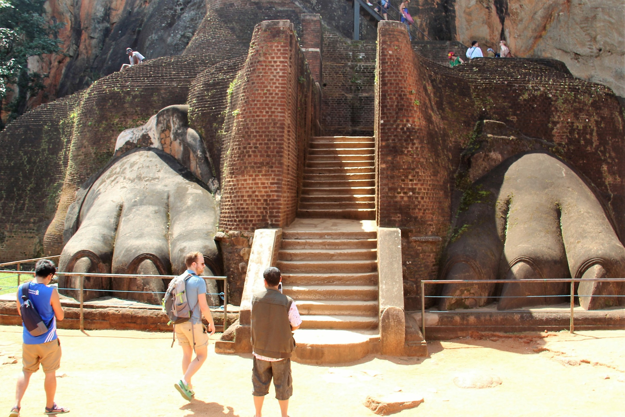 SRI lanka Sigiriya rocca del leone