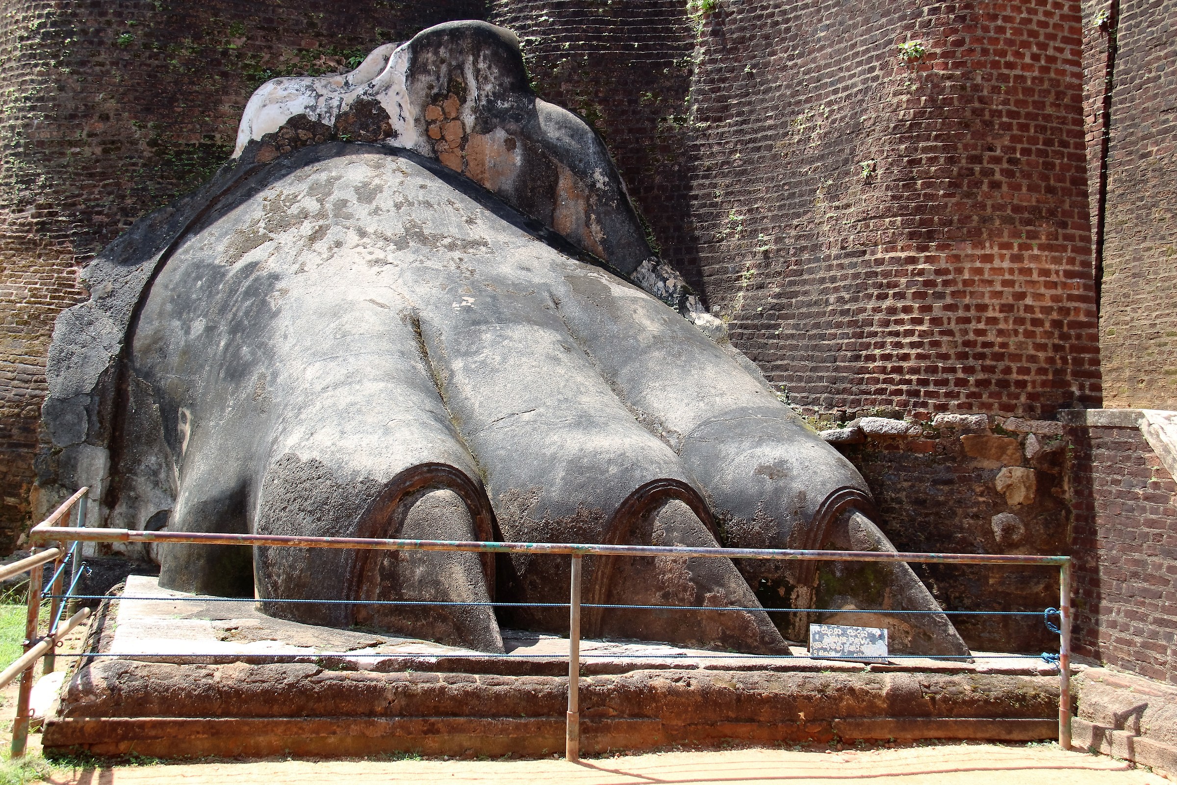 SRI lanka Sigiriya rocca del leone