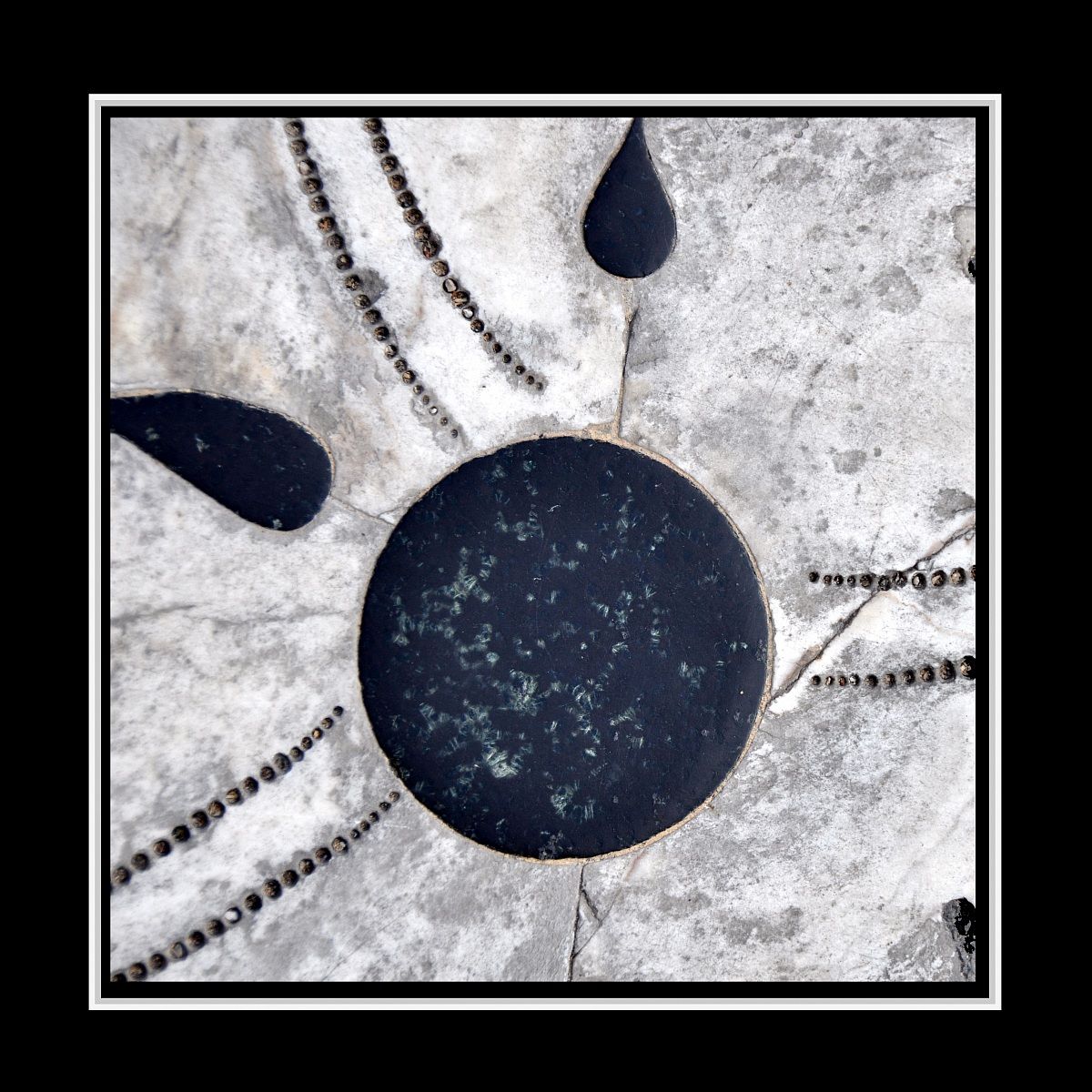 Marble pavement - Duomo Siena