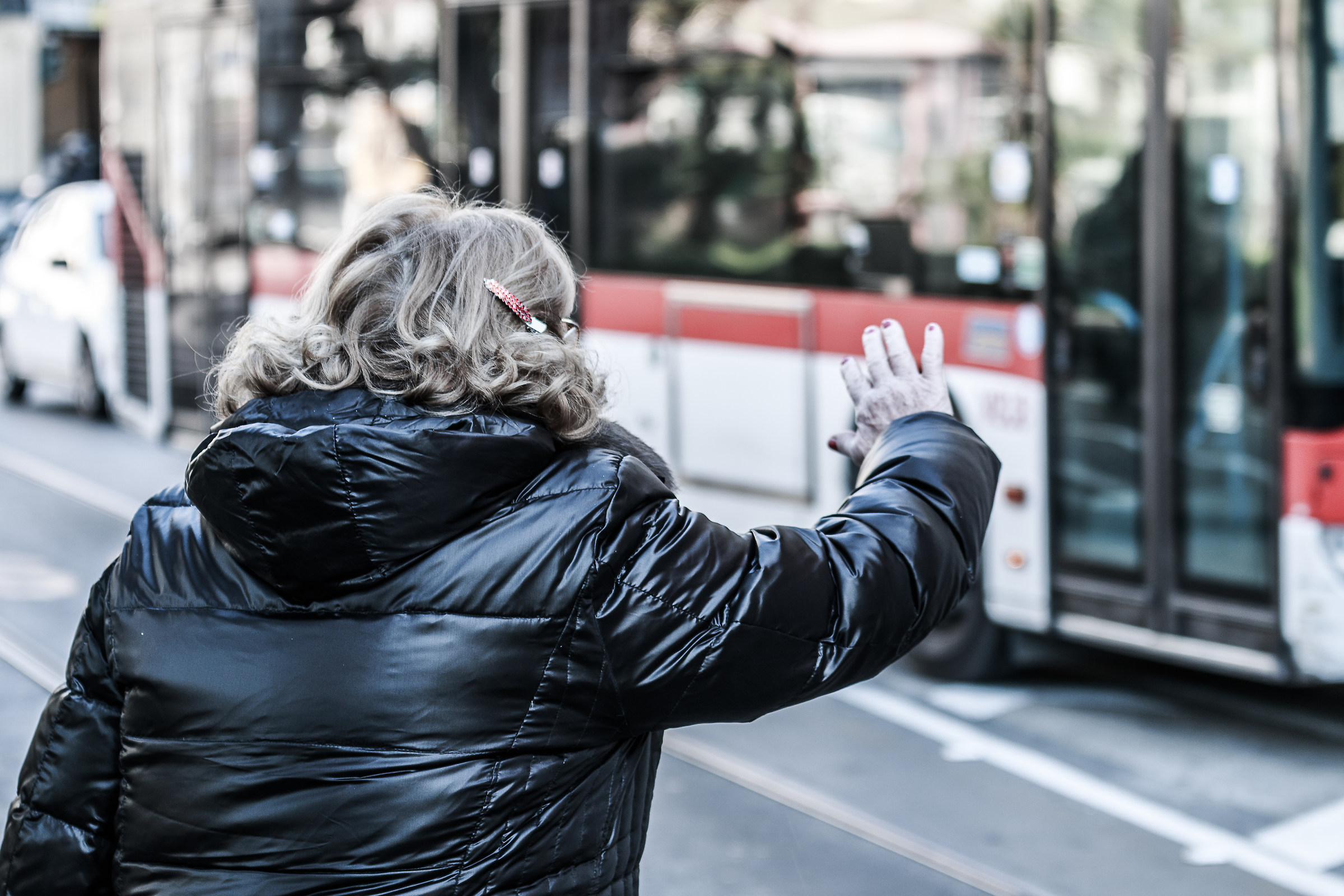 Aspettando l'autobus