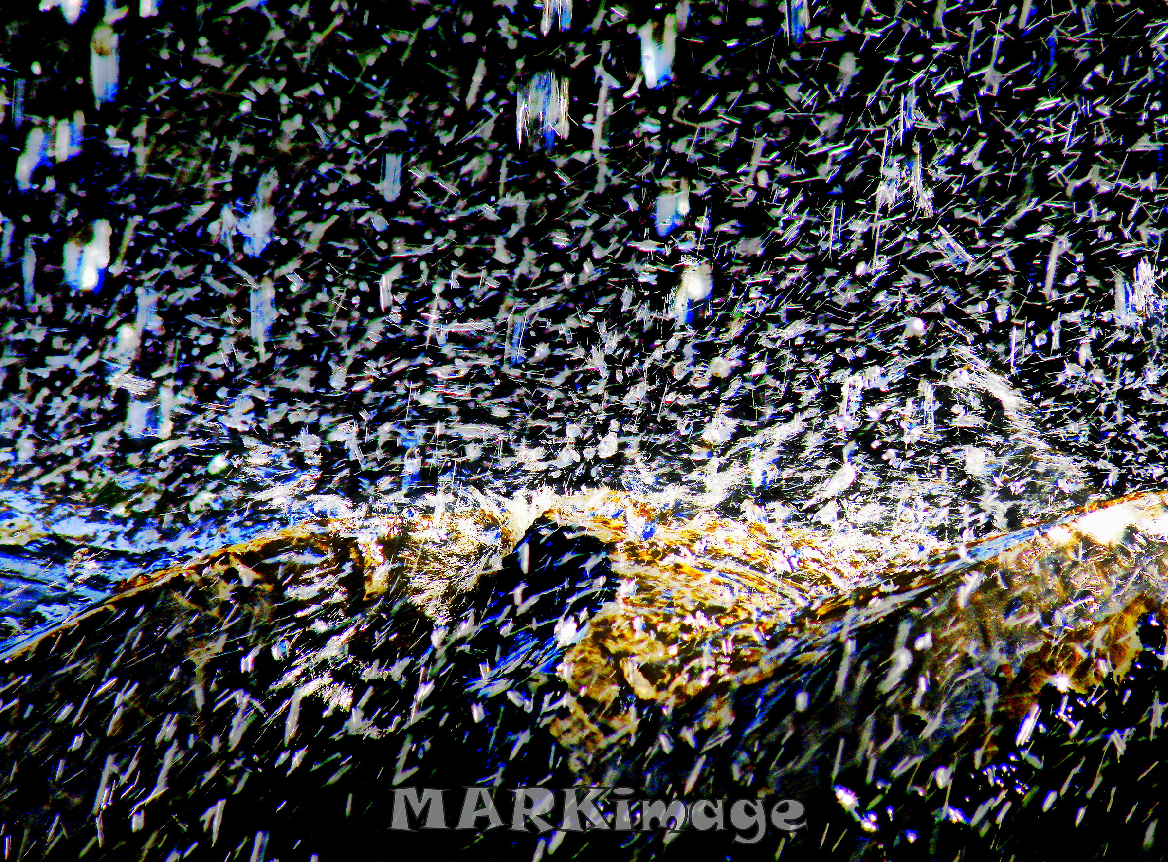 Quando l'acqua dipinge