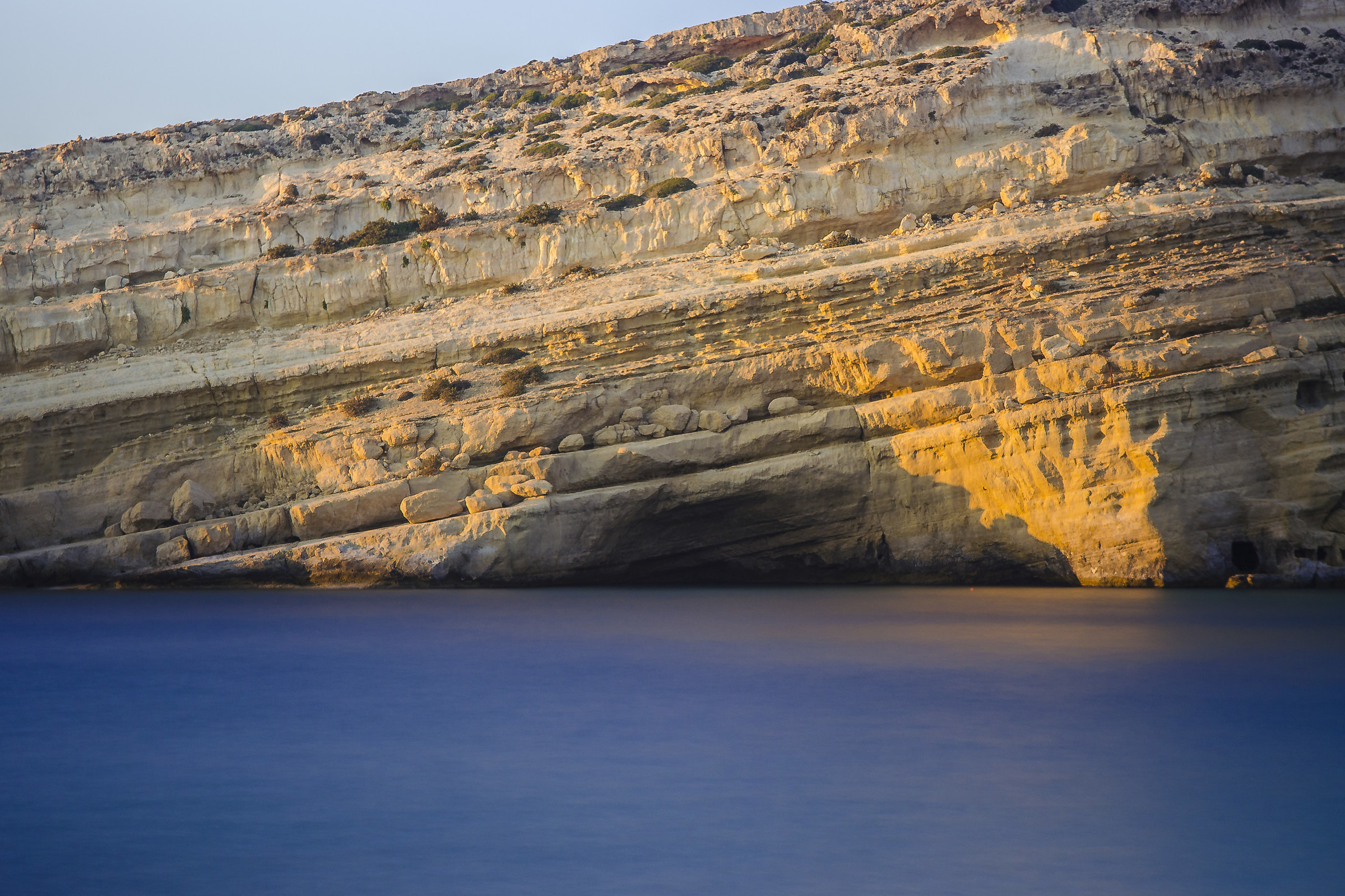 The caves of Matala