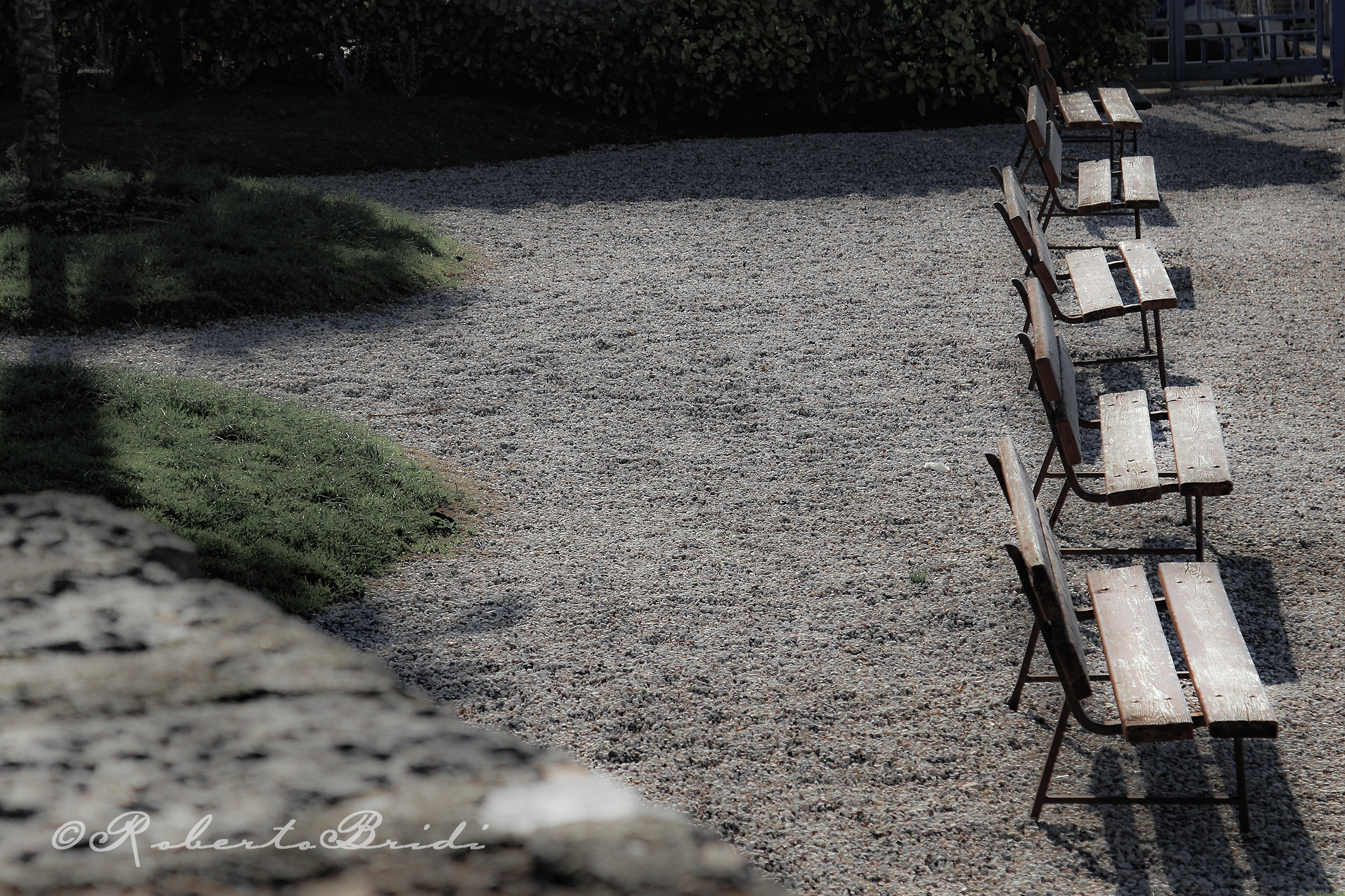 Panchine in traquillità