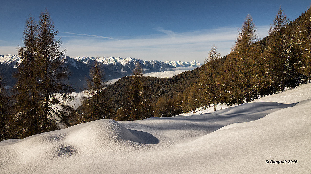 clouds in the valley