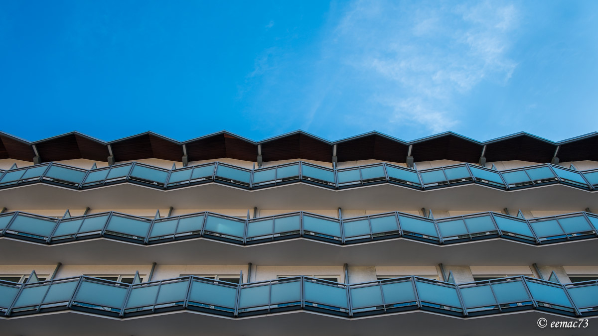 Waves under the sky ...