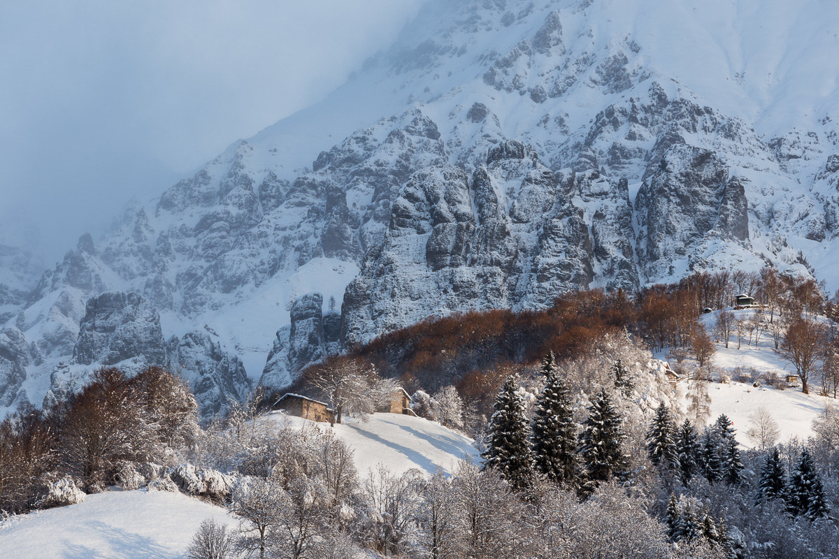 Pizzo Tre Signori finally snowy ...