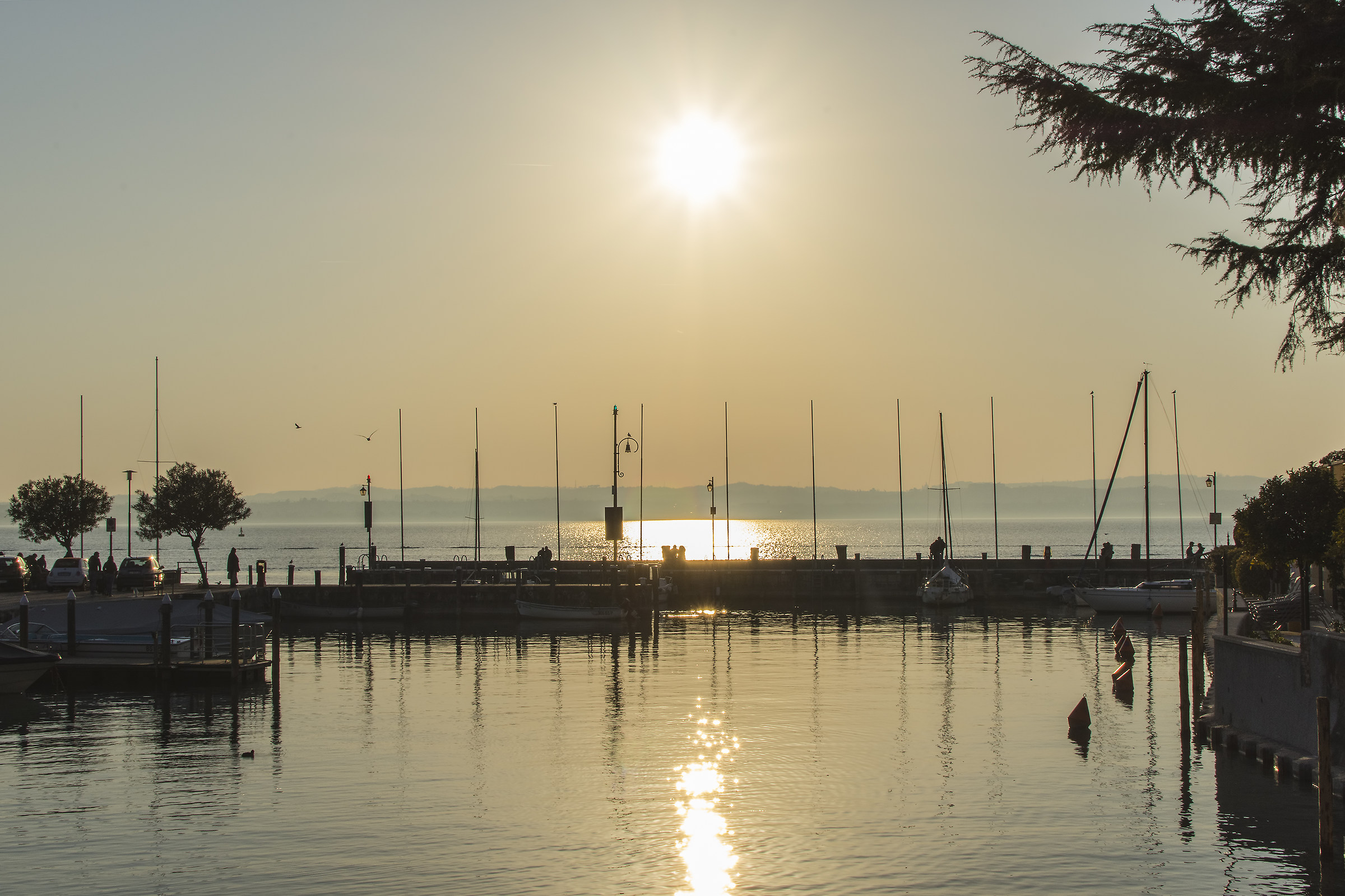 Sunset from Sirmione