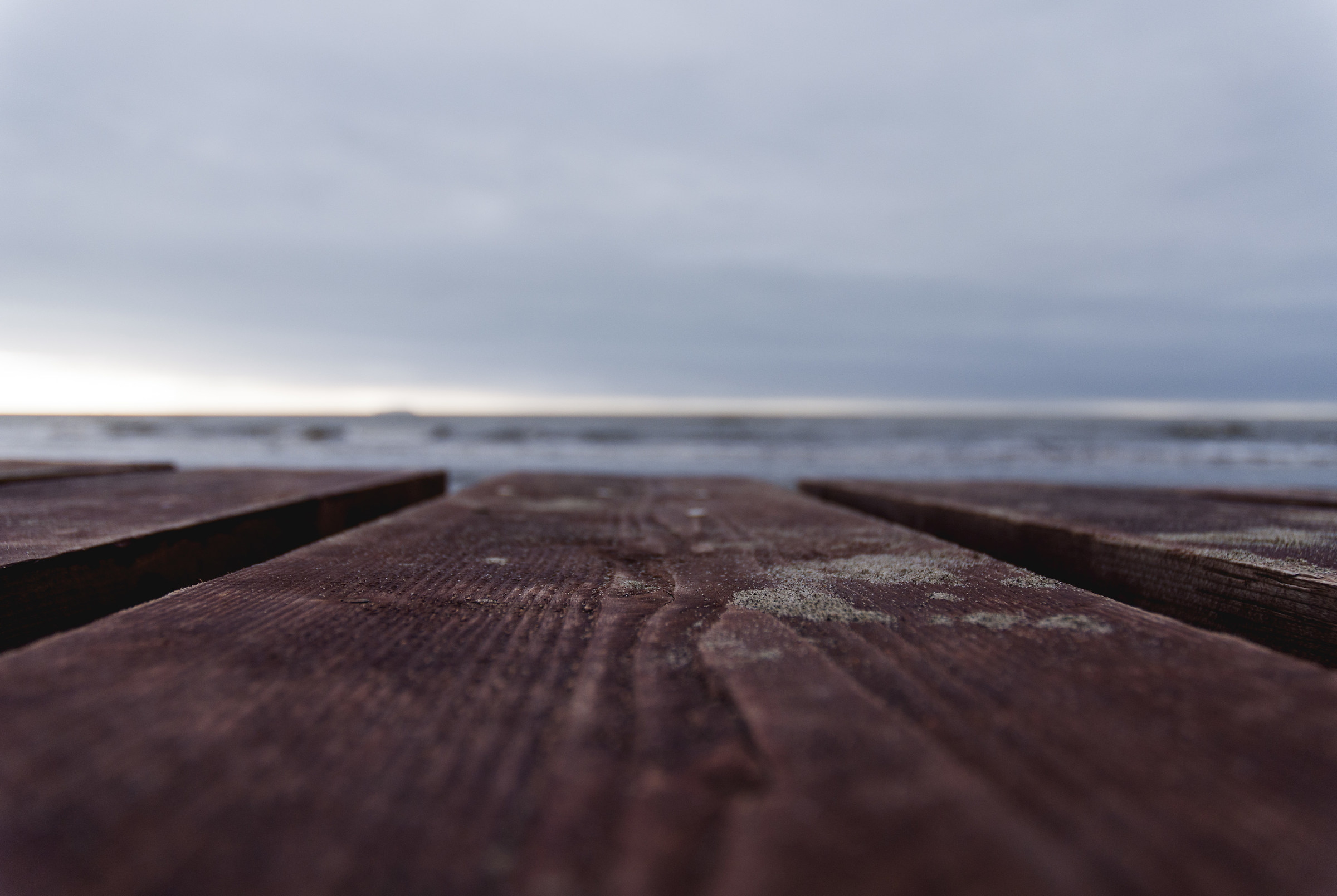 Flat like a plank of wood