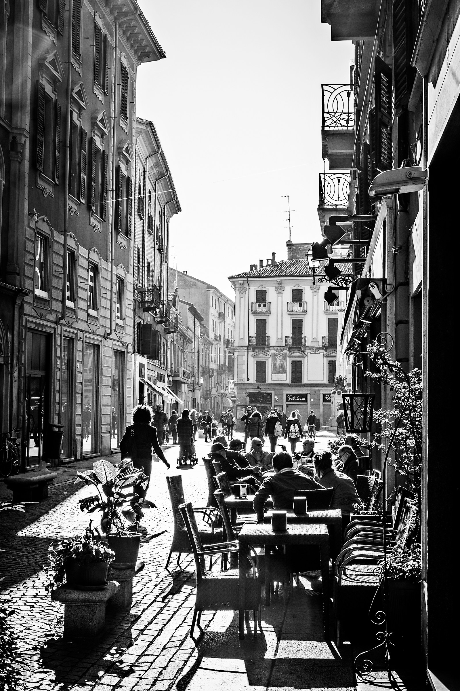 Alessandria, piazzetta della lega