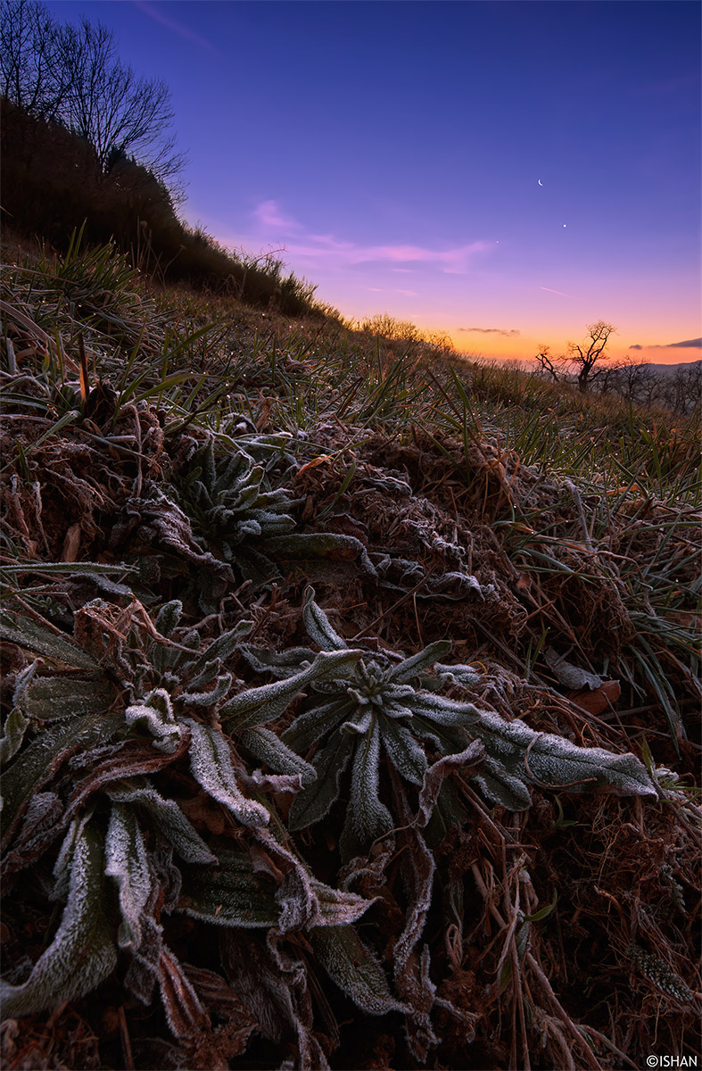 Alba all'osservatorio