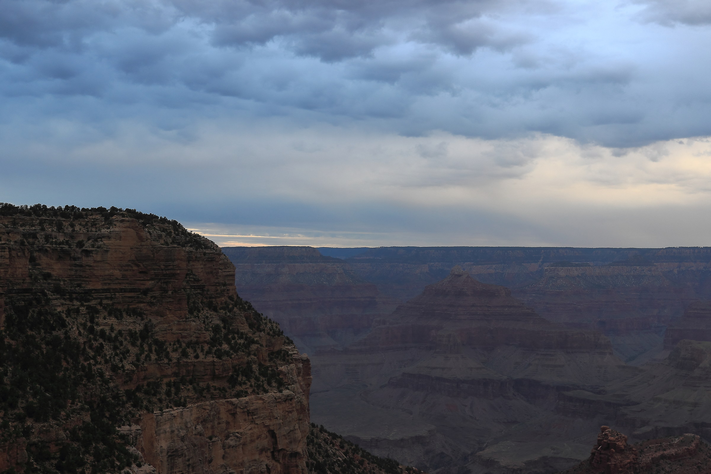 dawn, the sun trouble ..