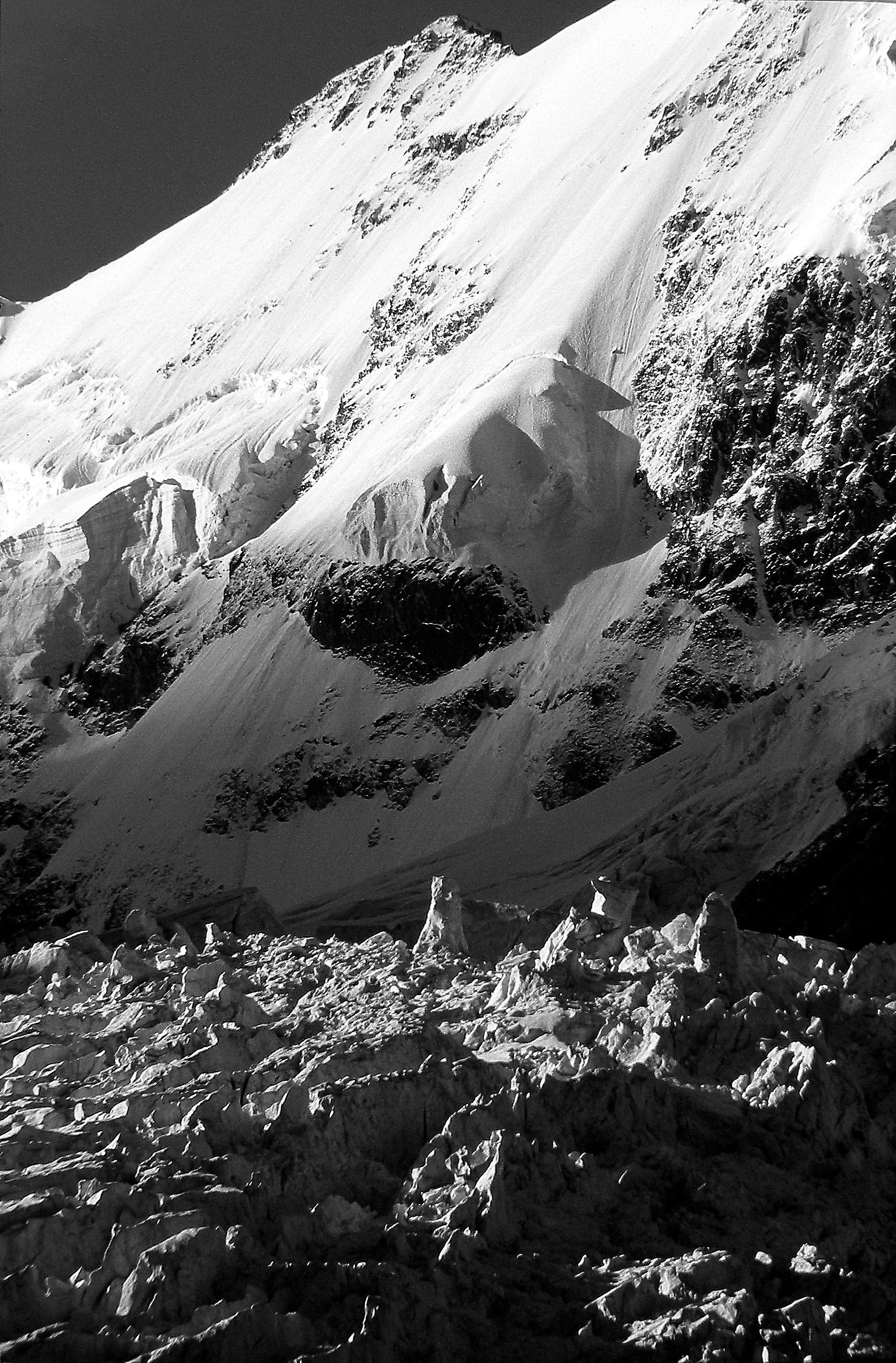 North of Piz Roseg - detail - 1986