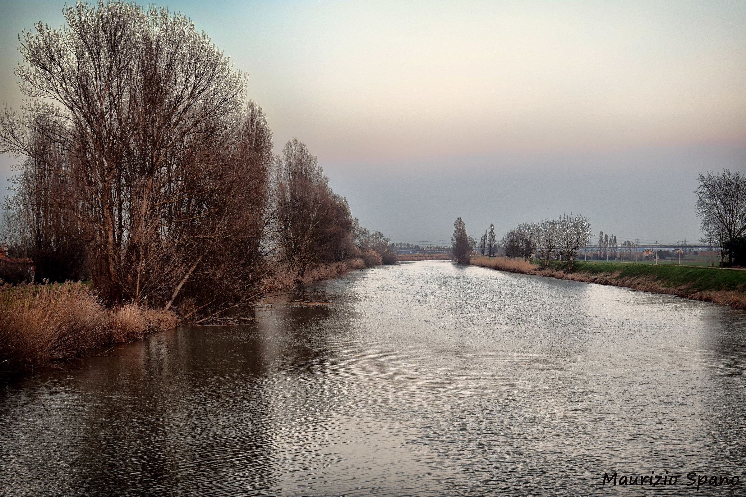 Land and water, water and land