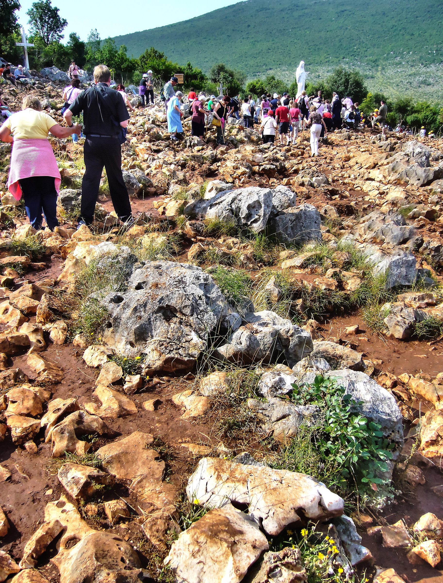 La collina di Medjgiugorje