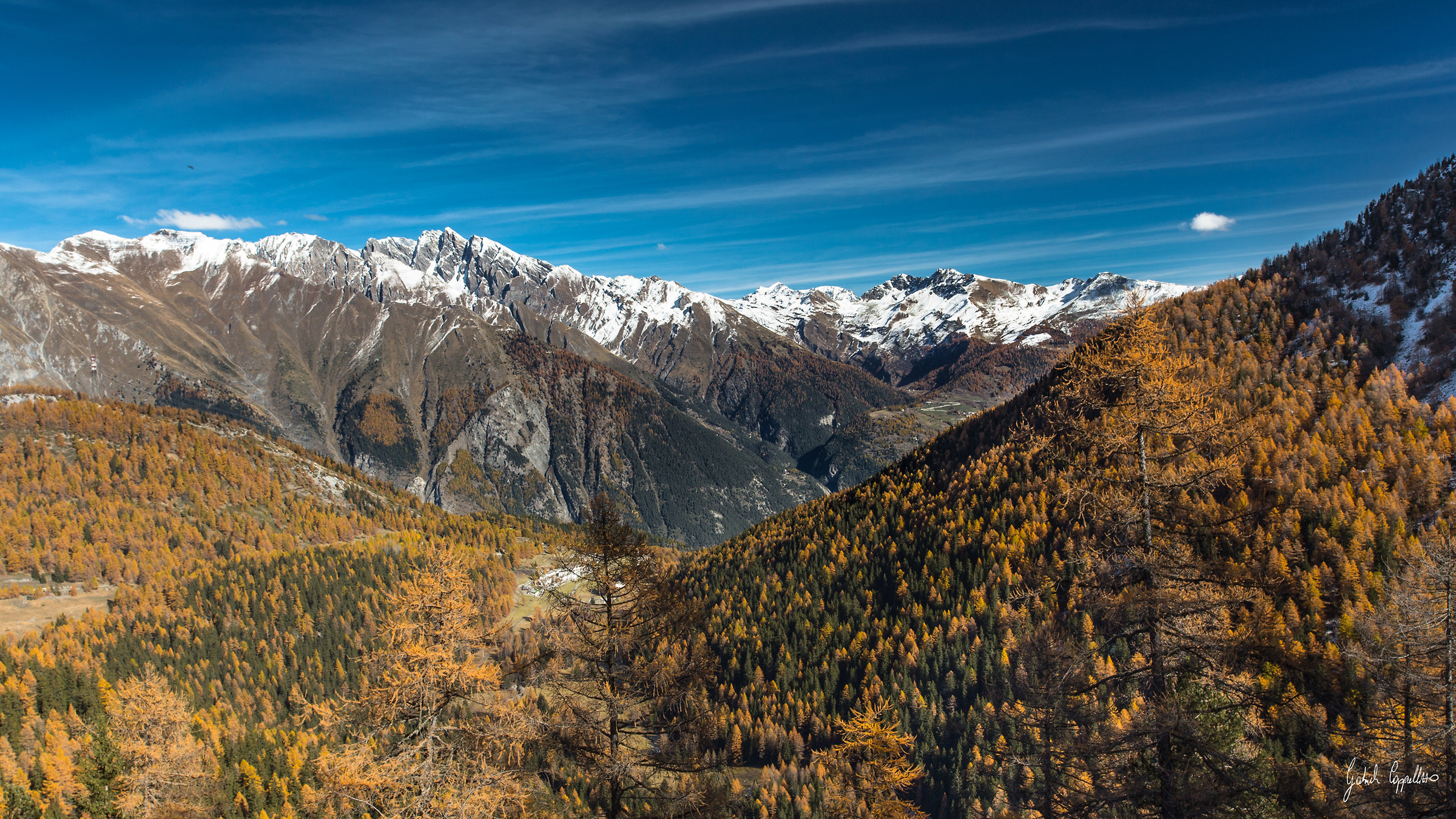 Autunno in val d'Aosta