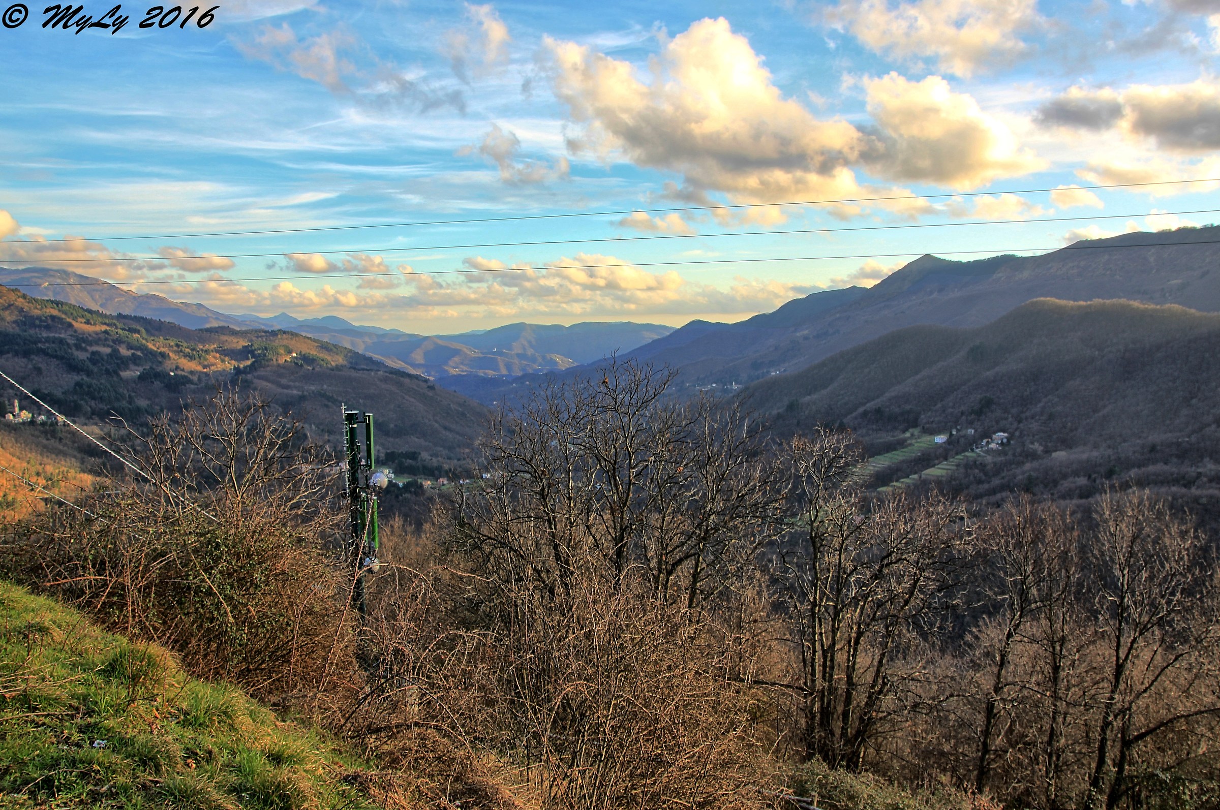 Along the hairpin bends of the Fork