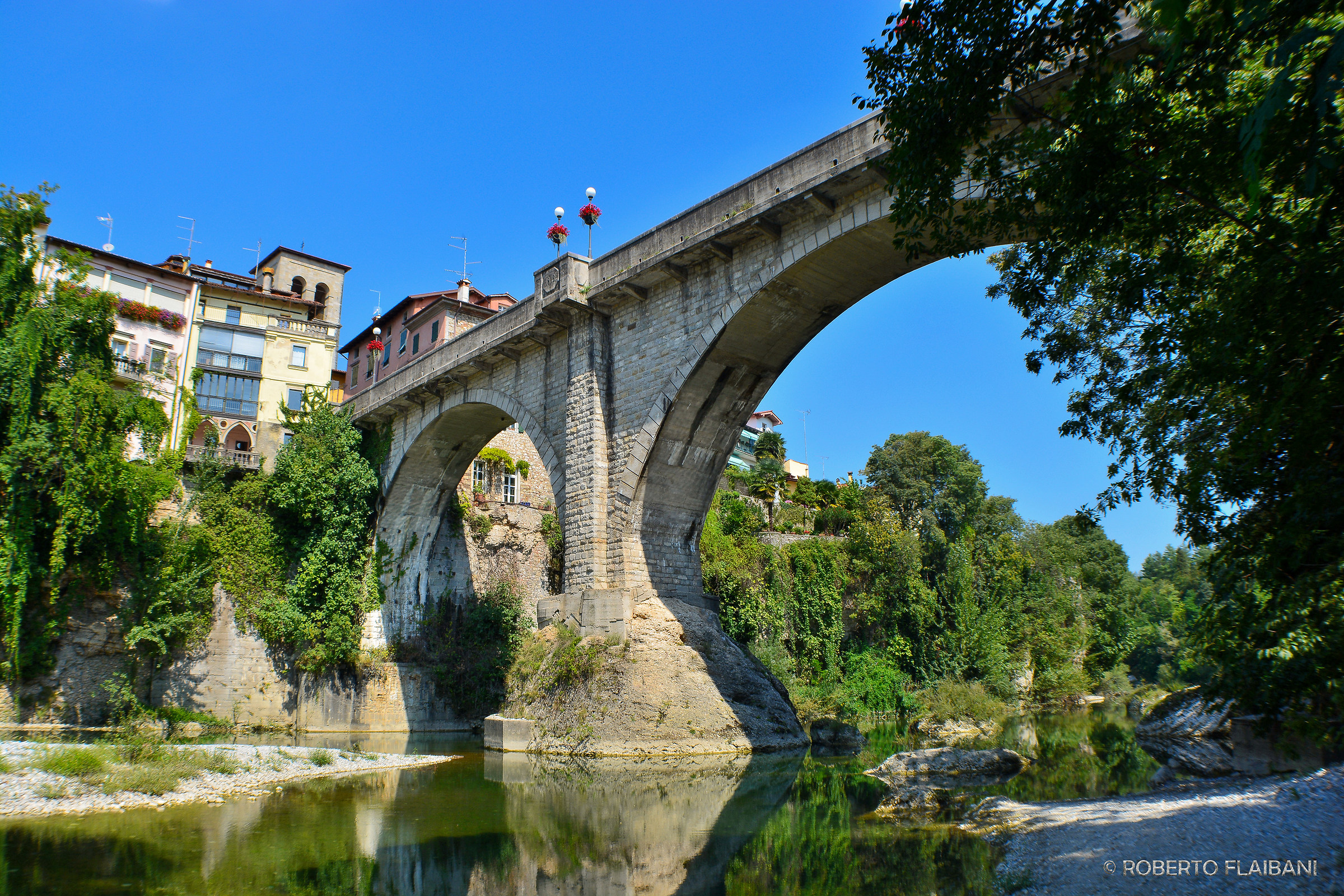 In the shadow of the Devil's Bridge