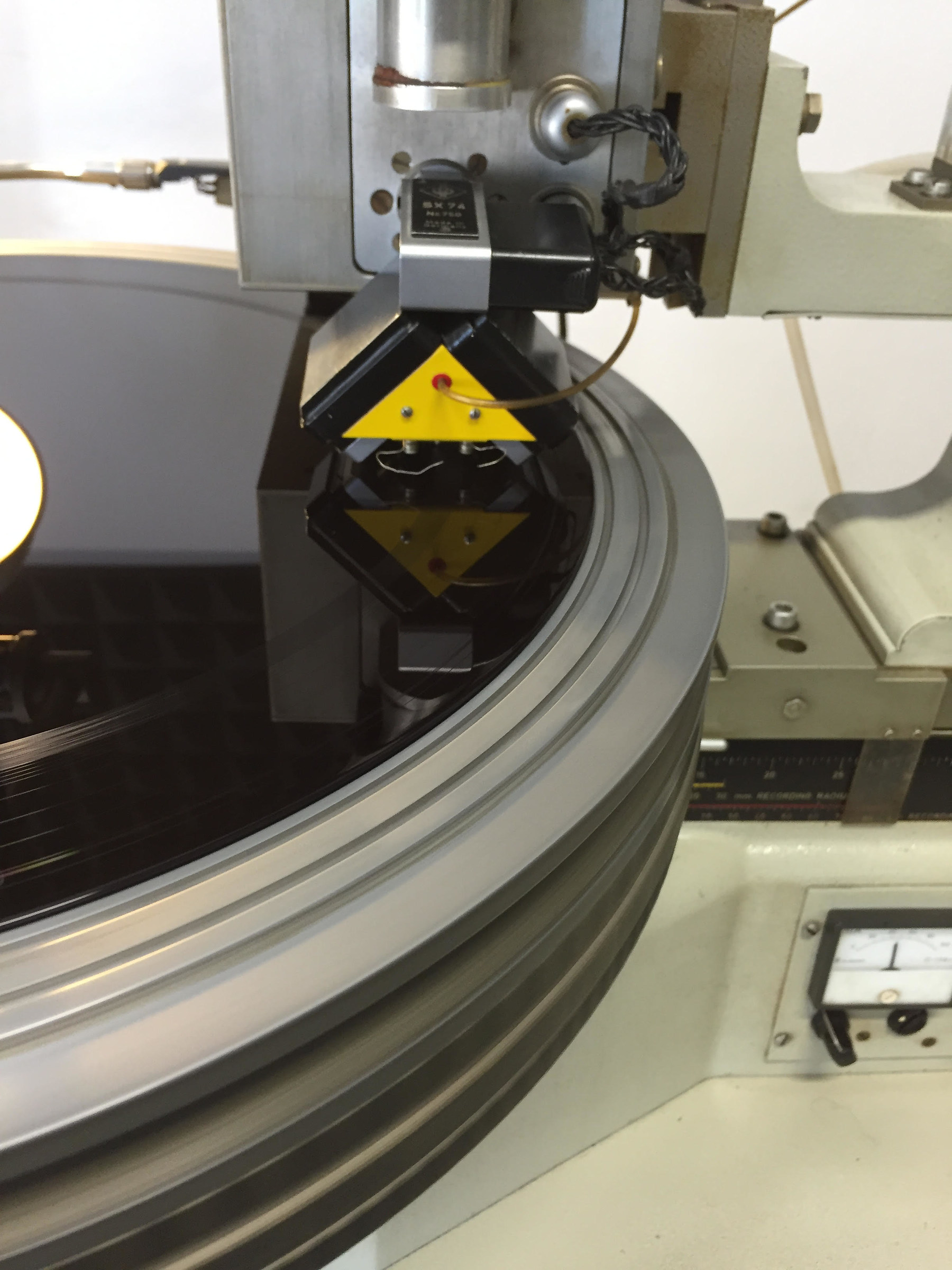 Nostalgia del Vinile, incisione dell'acetato