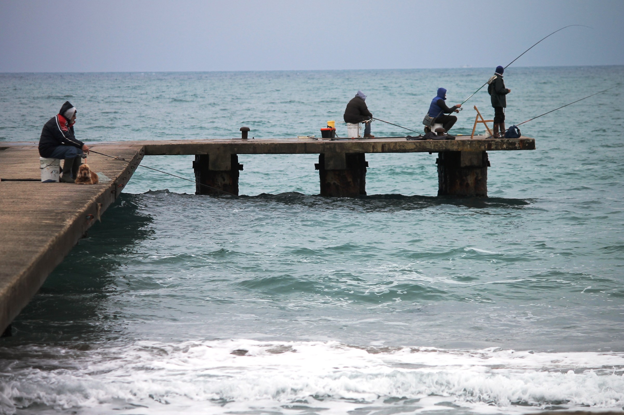 Pescatori in attesa....