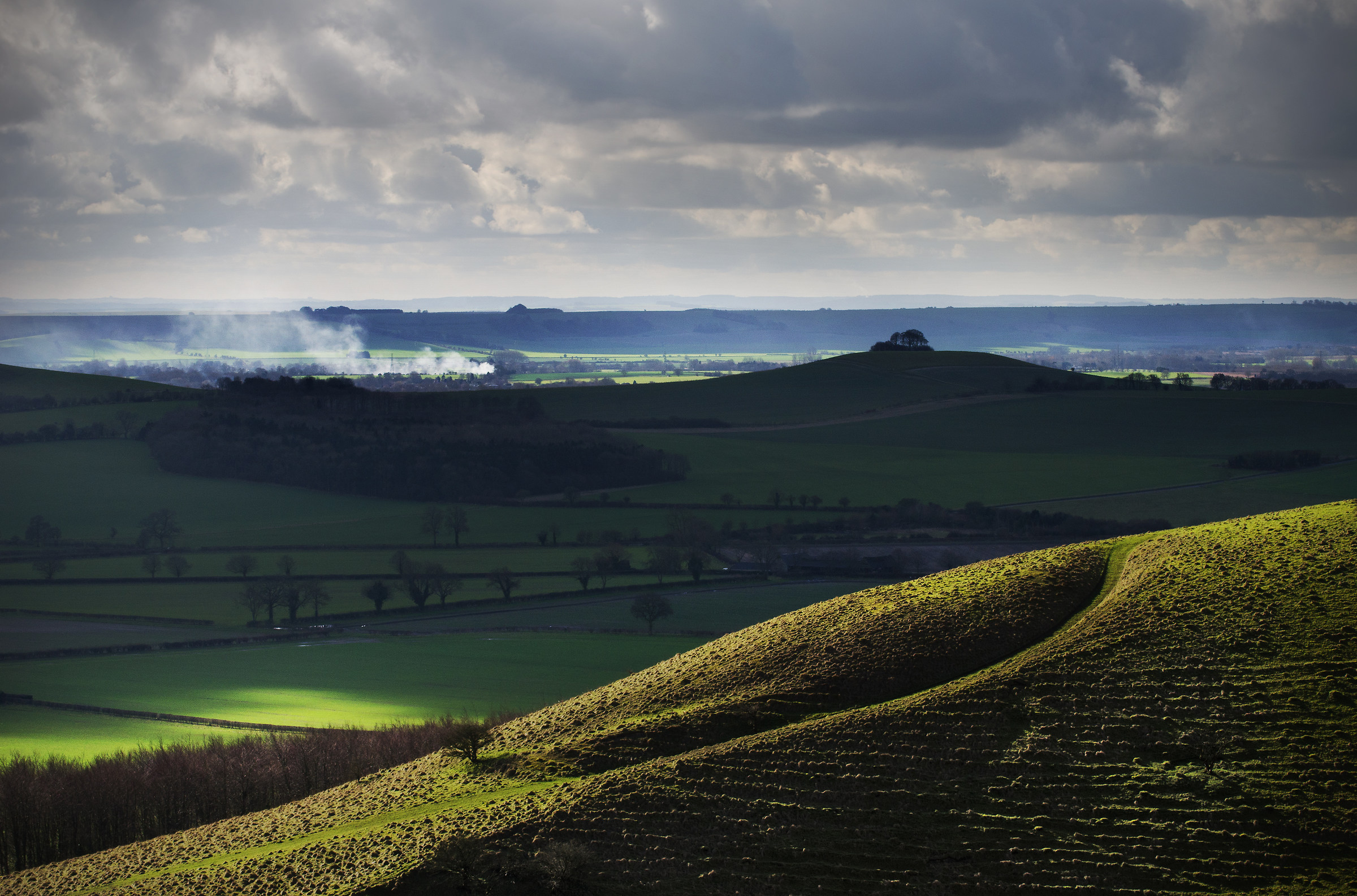 High Up on the Pewsey Downs