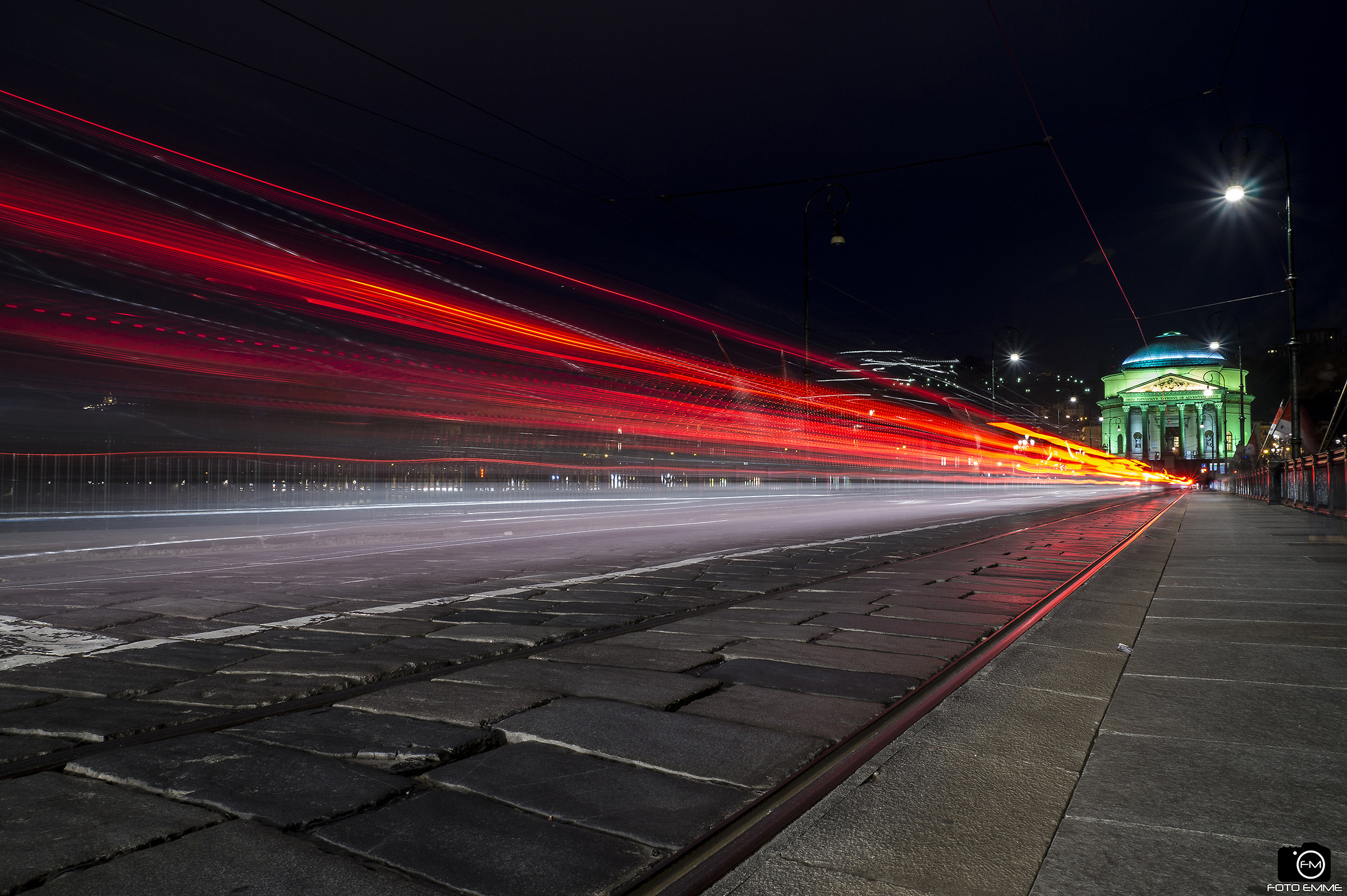 Light Trails in Torino