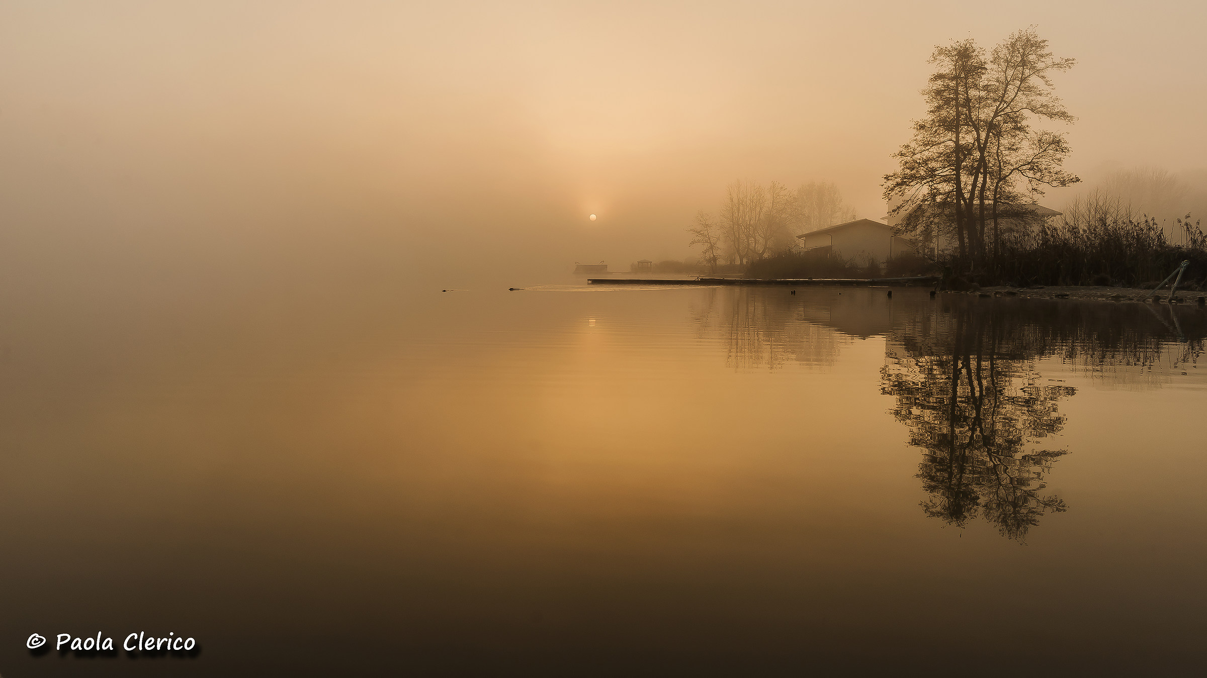 Reflections in the fog ...