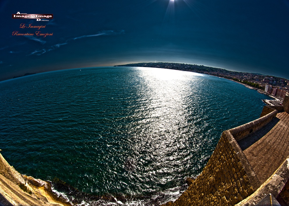 veduta posteriore Castel dell'Ovo