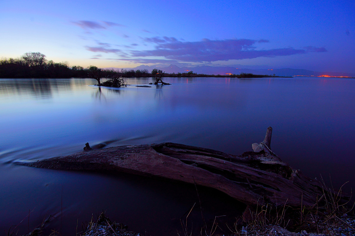Mouth of the river Crati