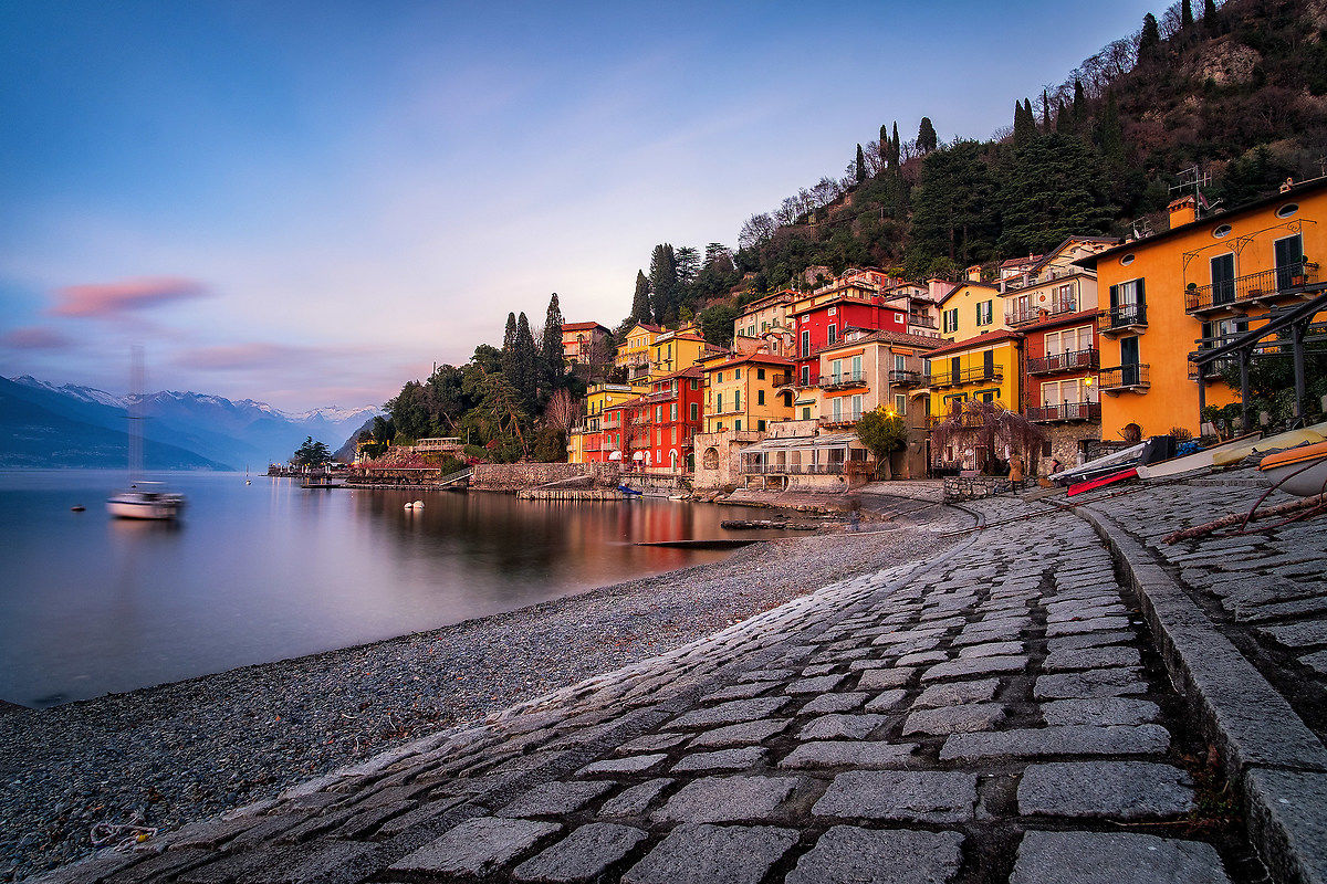 Varenna in a winter afternoon