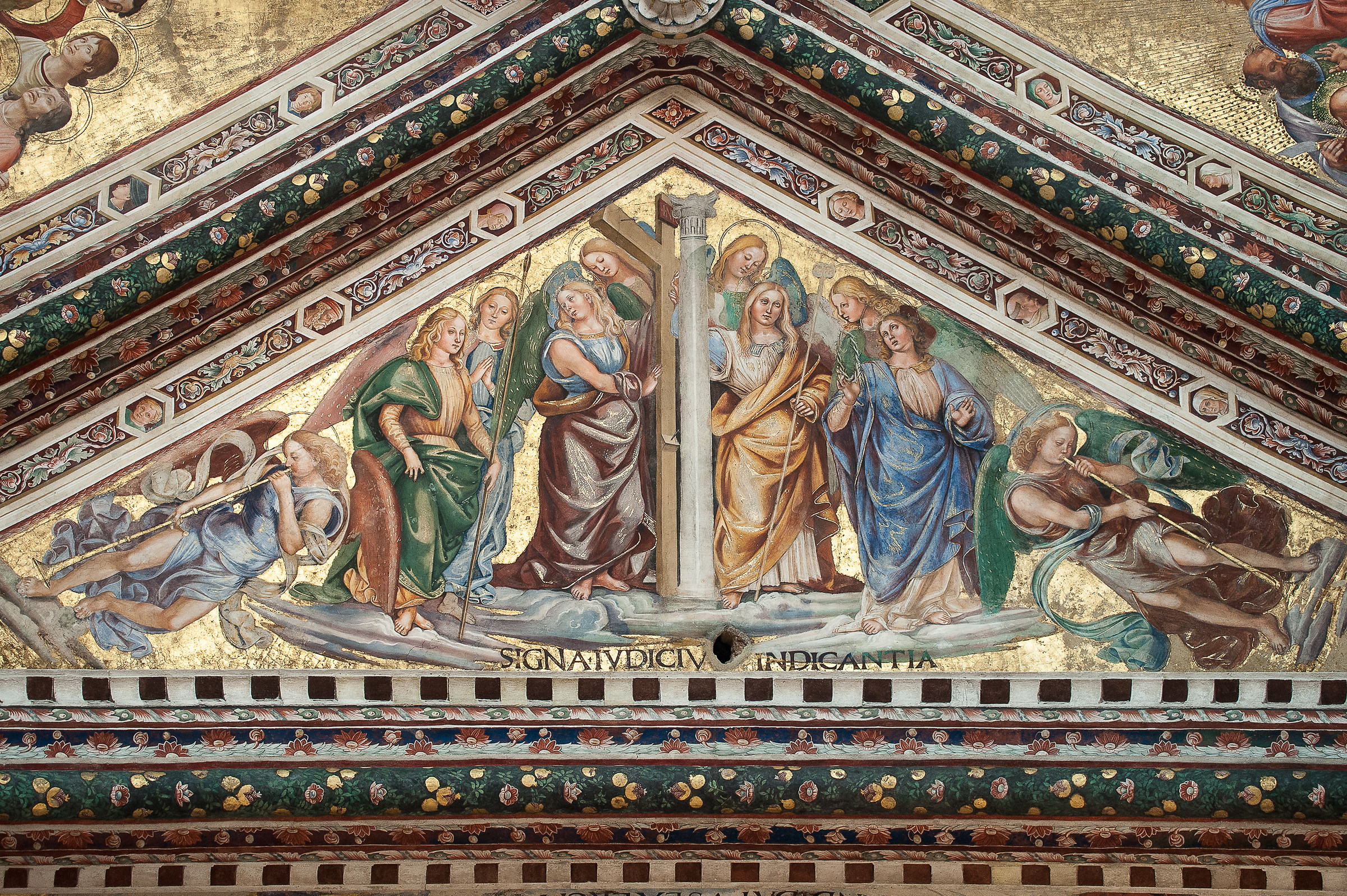 Duomo di Orvieto-Particolare interno Cappella S.Brizio