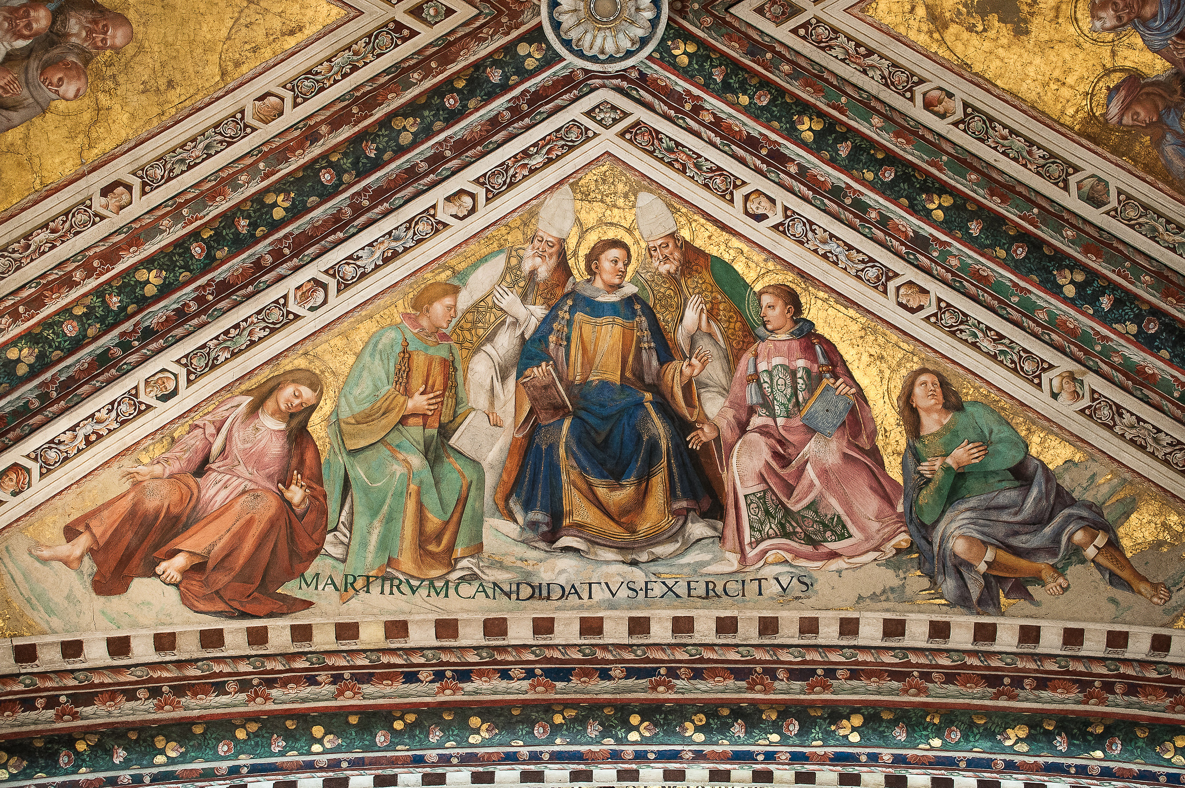 Duomo di Orvieto-Particolare interno Cappella S.Brizio