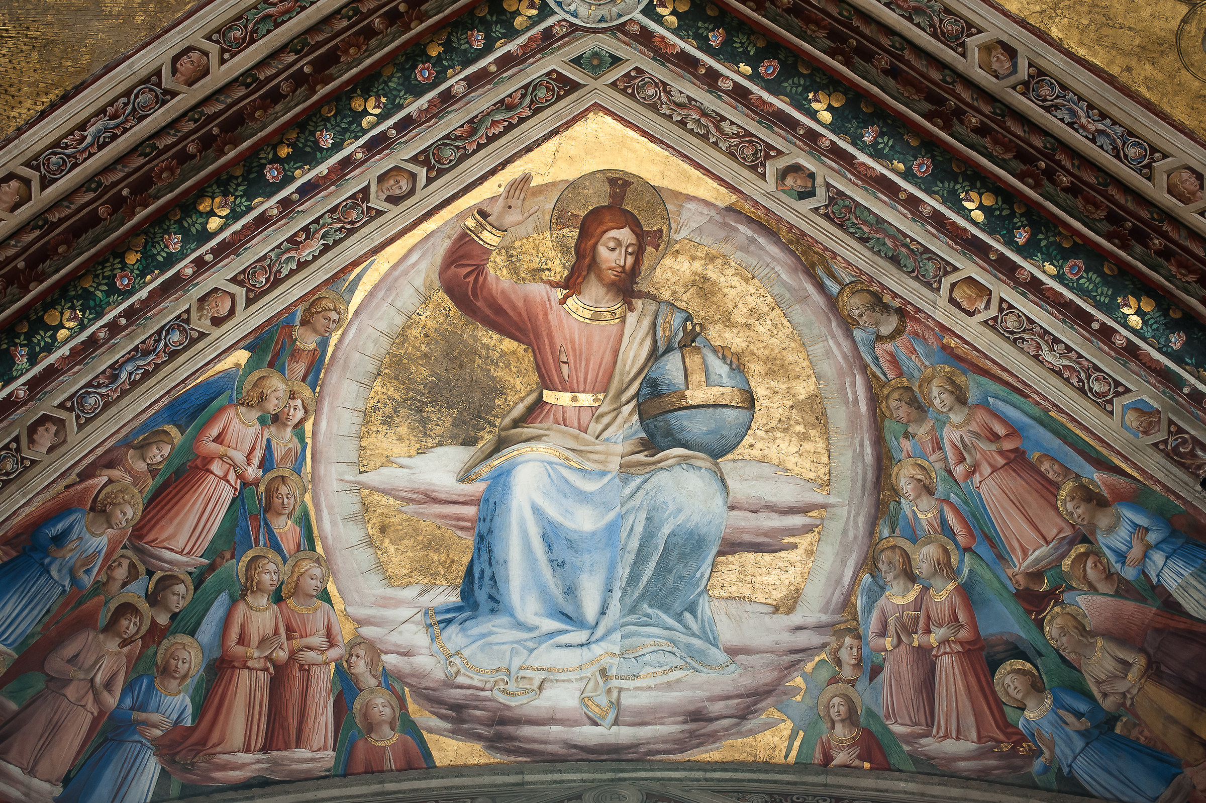 Duomo di Orvieto-Particolare interno Cappella S.Brizio