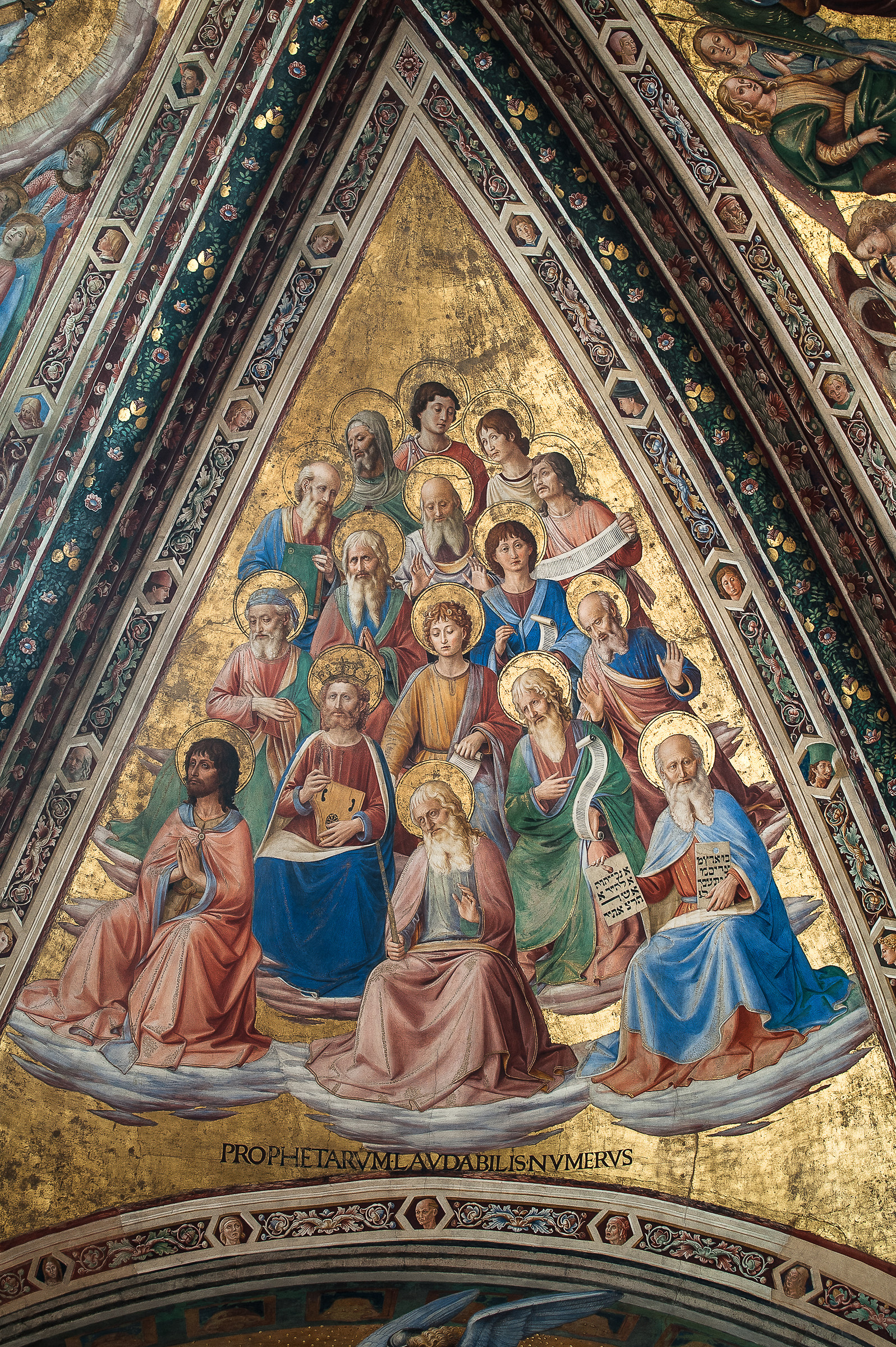 Duomo di Orvieto-Particolare interno Cappella S.Brizio