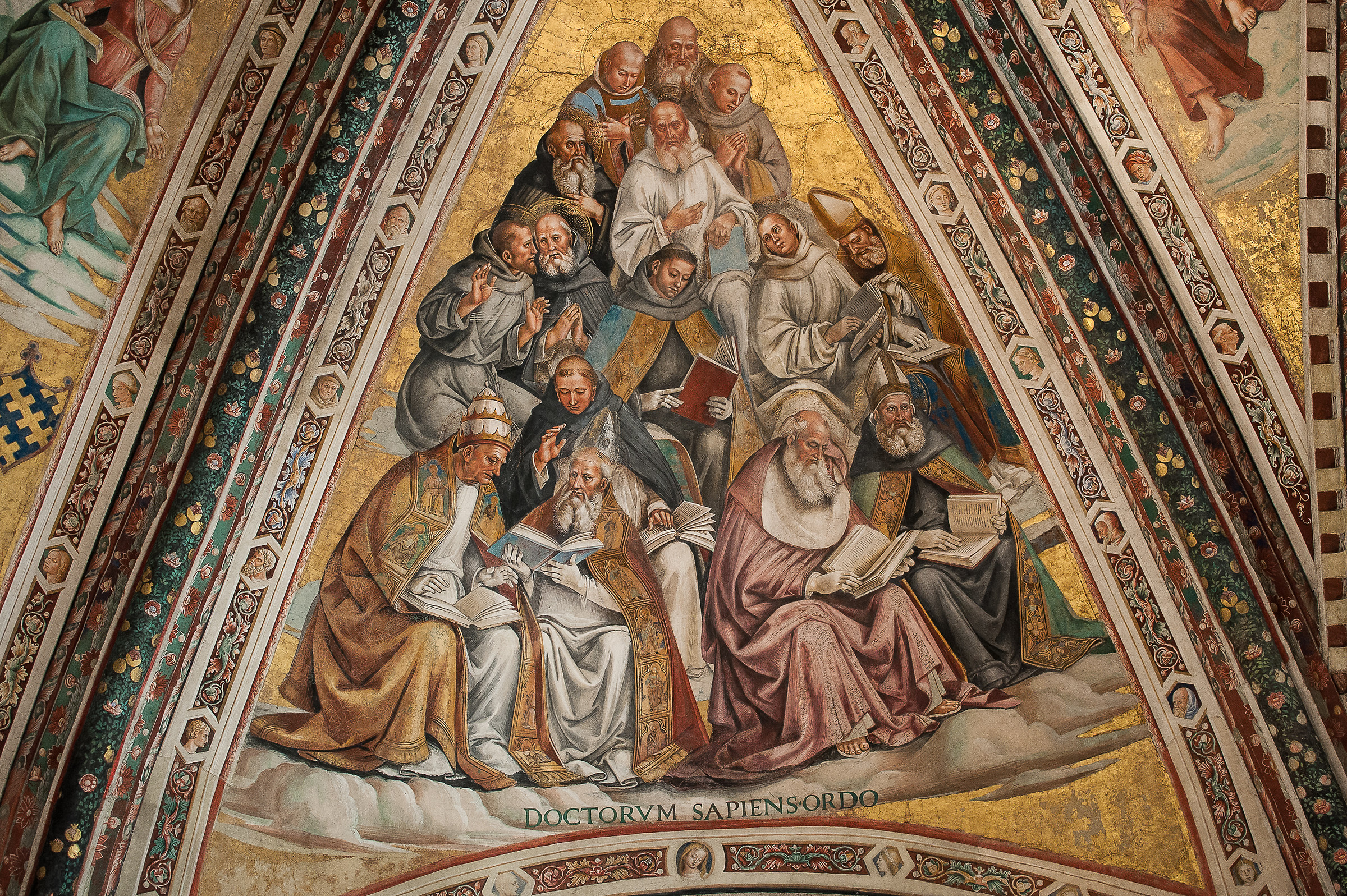 Duomo di Orvieto-Particolare interno Cappella S.Brizio