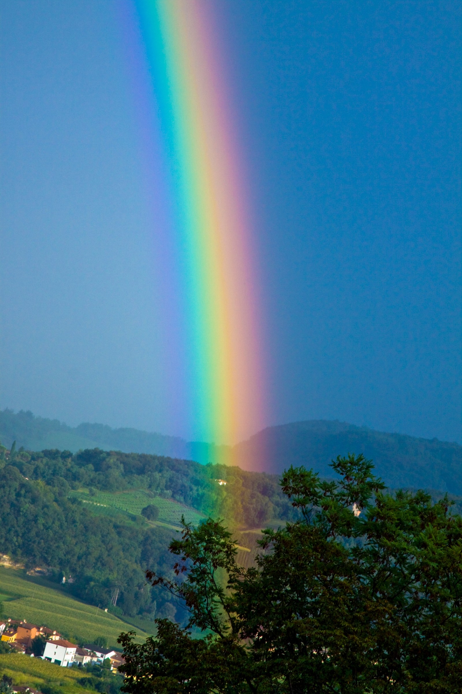 Search the pot of gold where does the rainbow