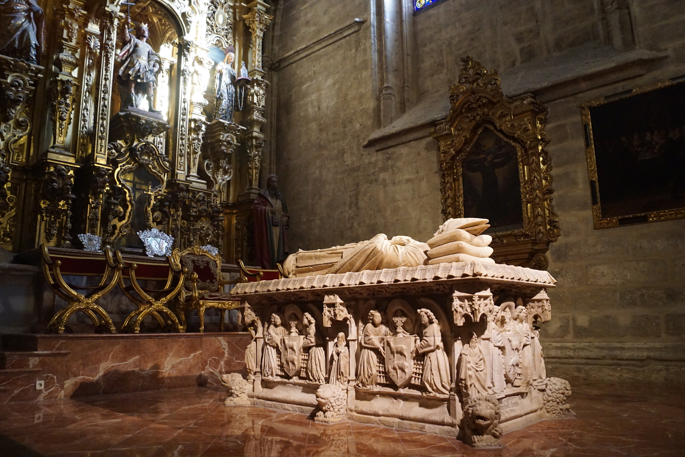 Walking through Seville