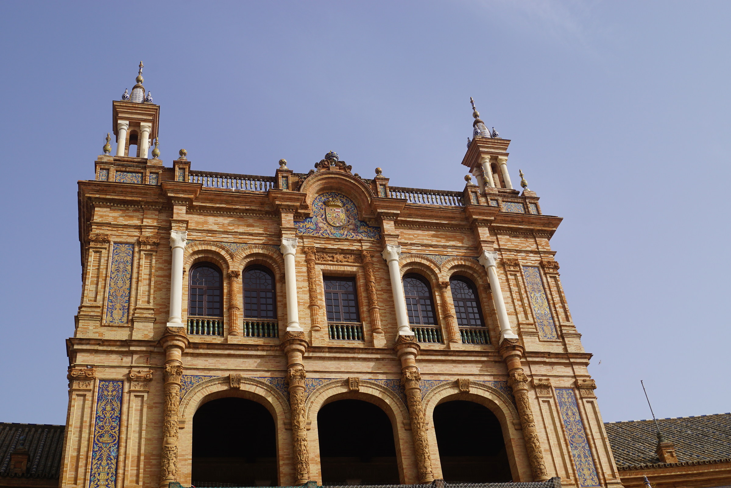 Walking through Seville