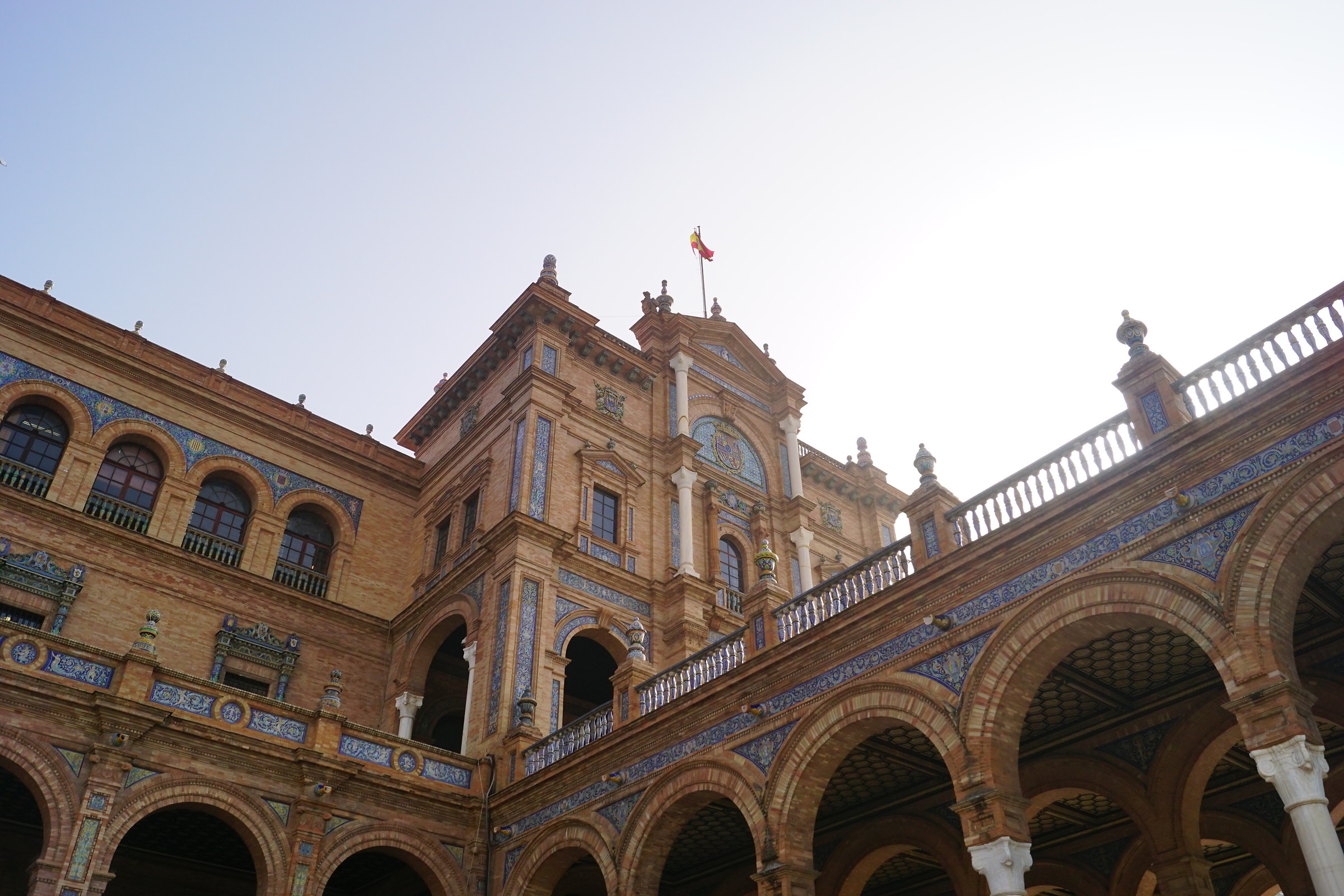 Walking through Seville