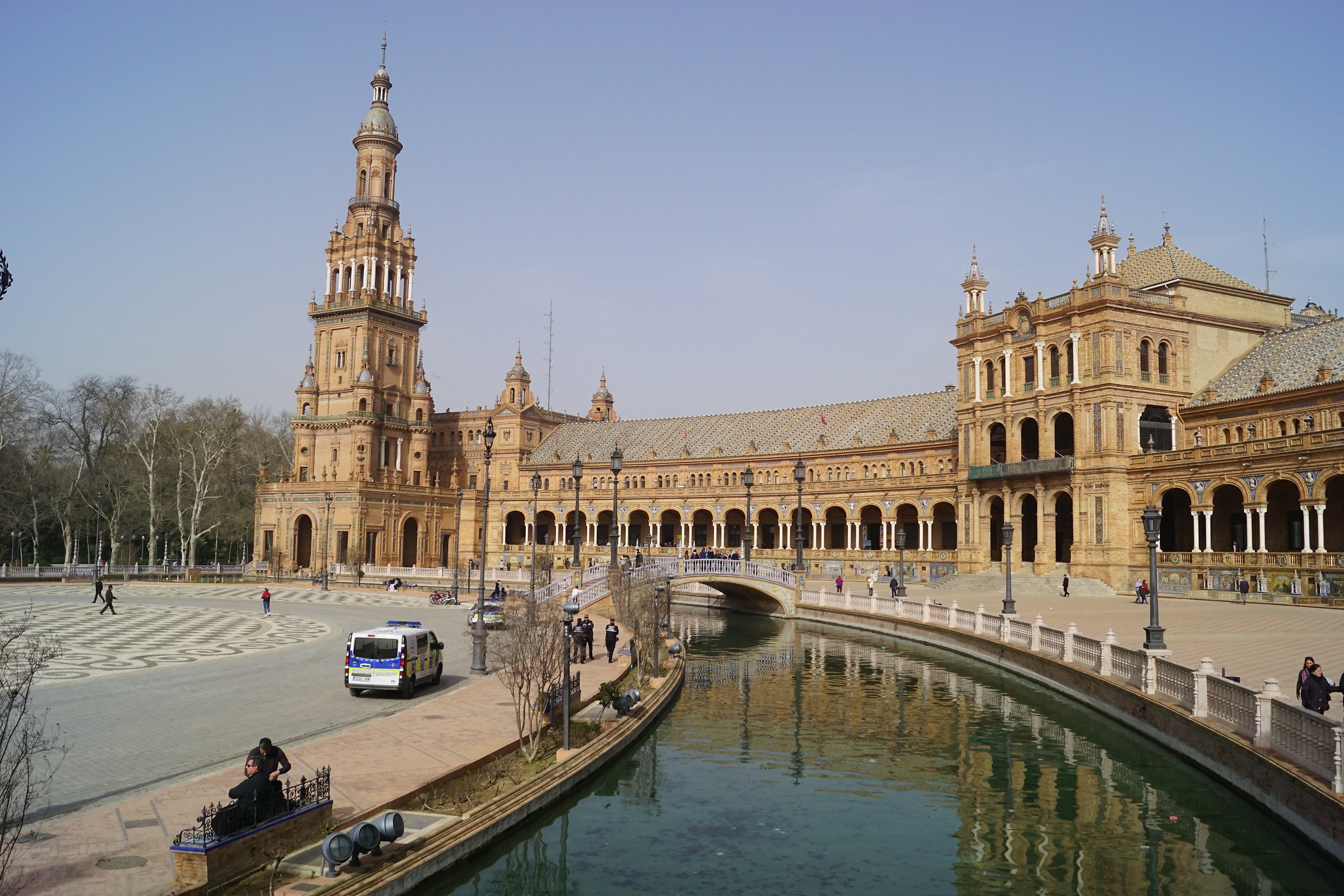 Walking through Seville