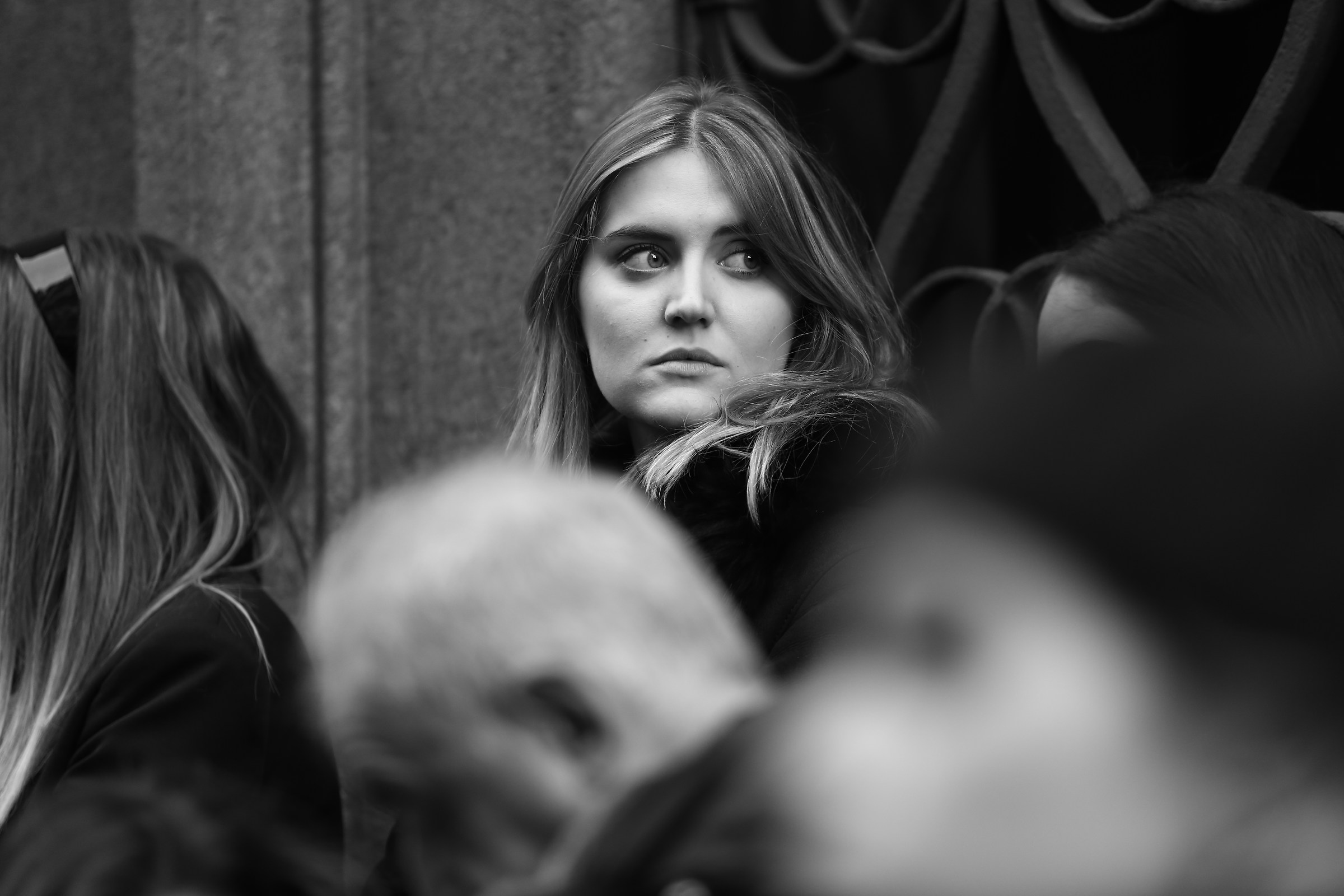 A look into the crowd