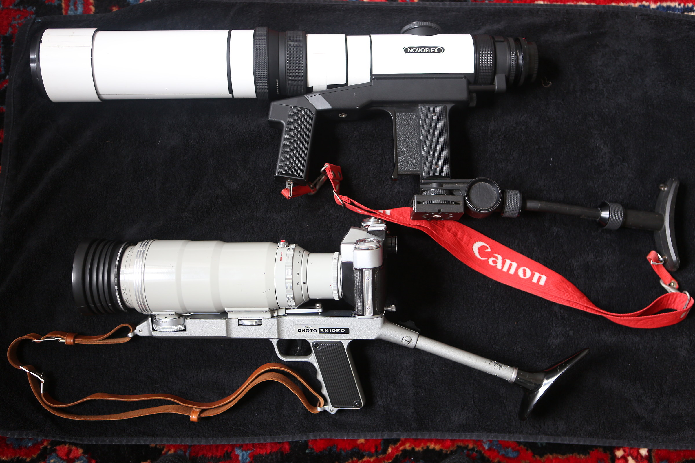 tair 300 mm. v / s Novoflex 600 mm.