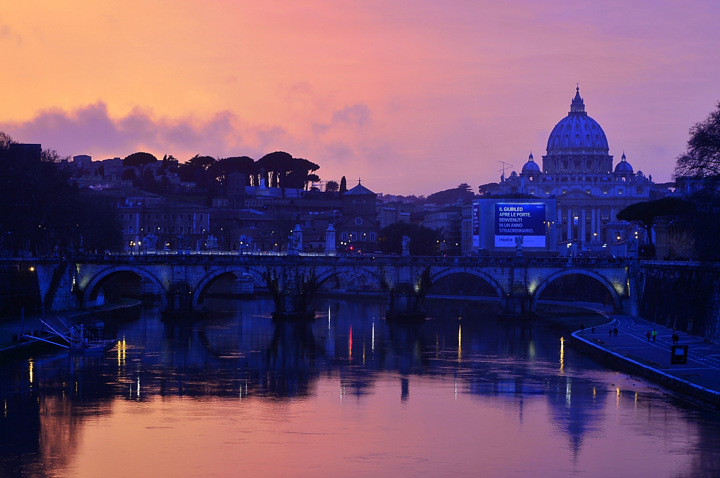 Veduta della cupola di san Pietro