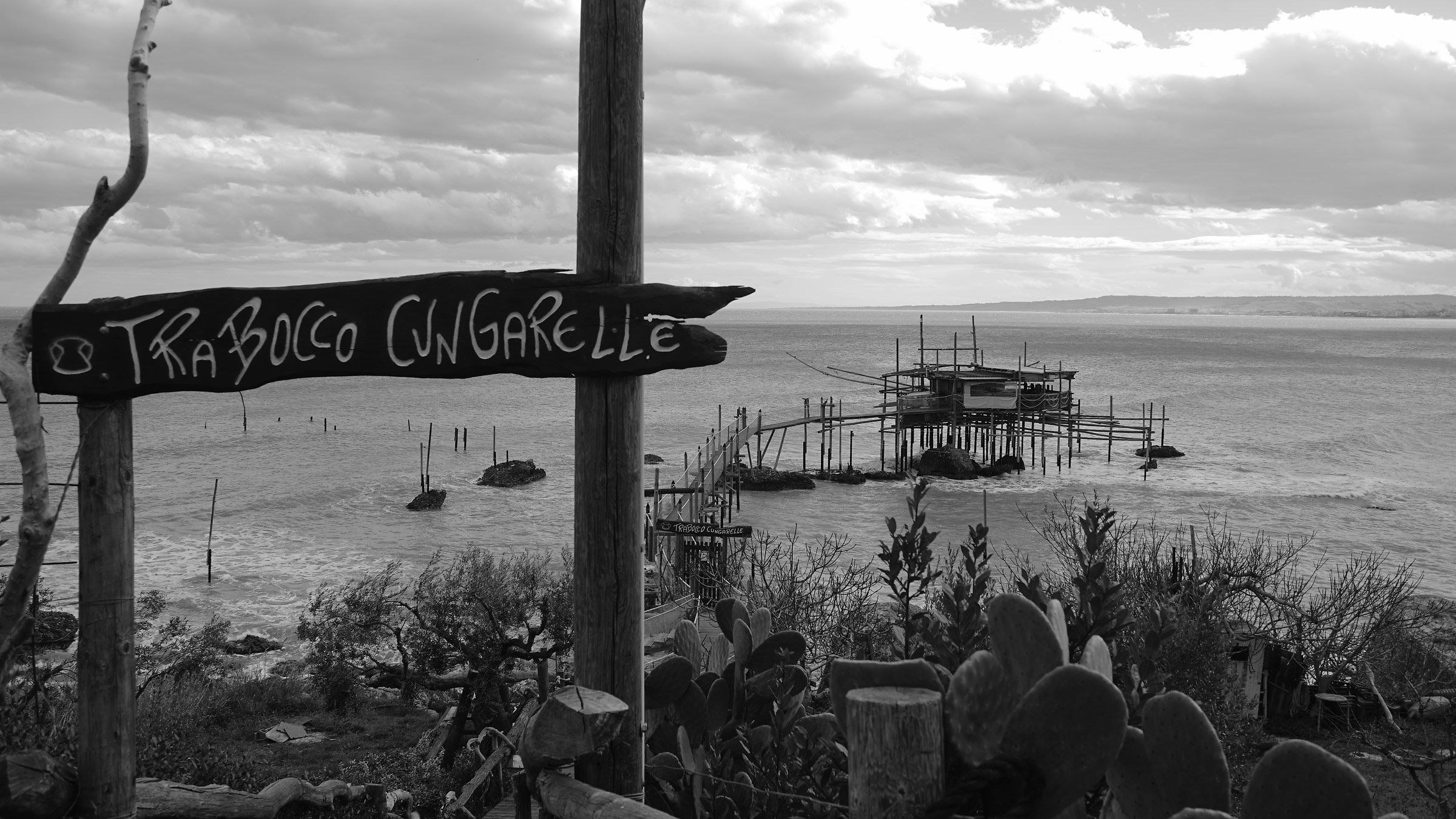 Trabucco Cungarelle of Vasto Marina.