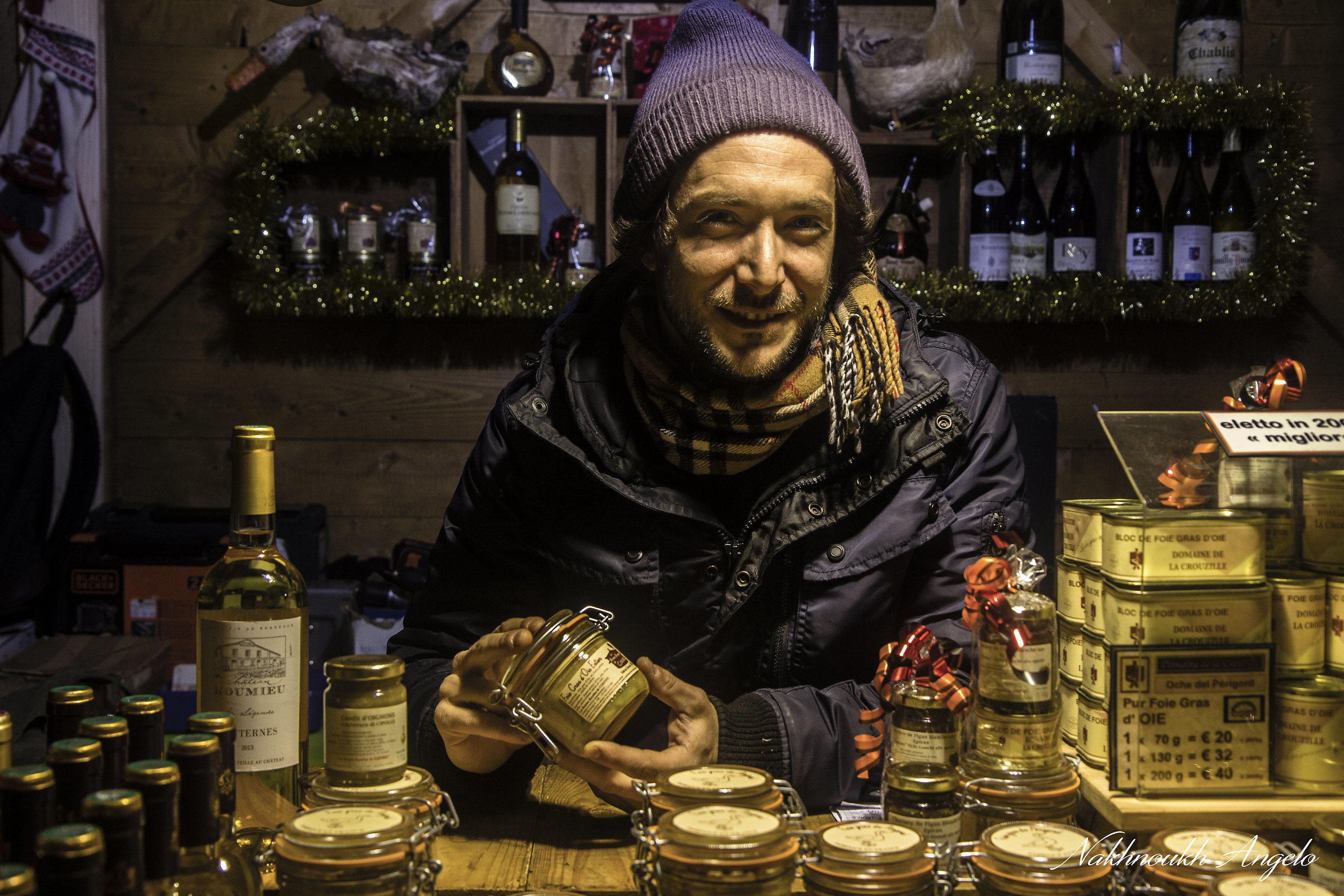 Merchant at the fair