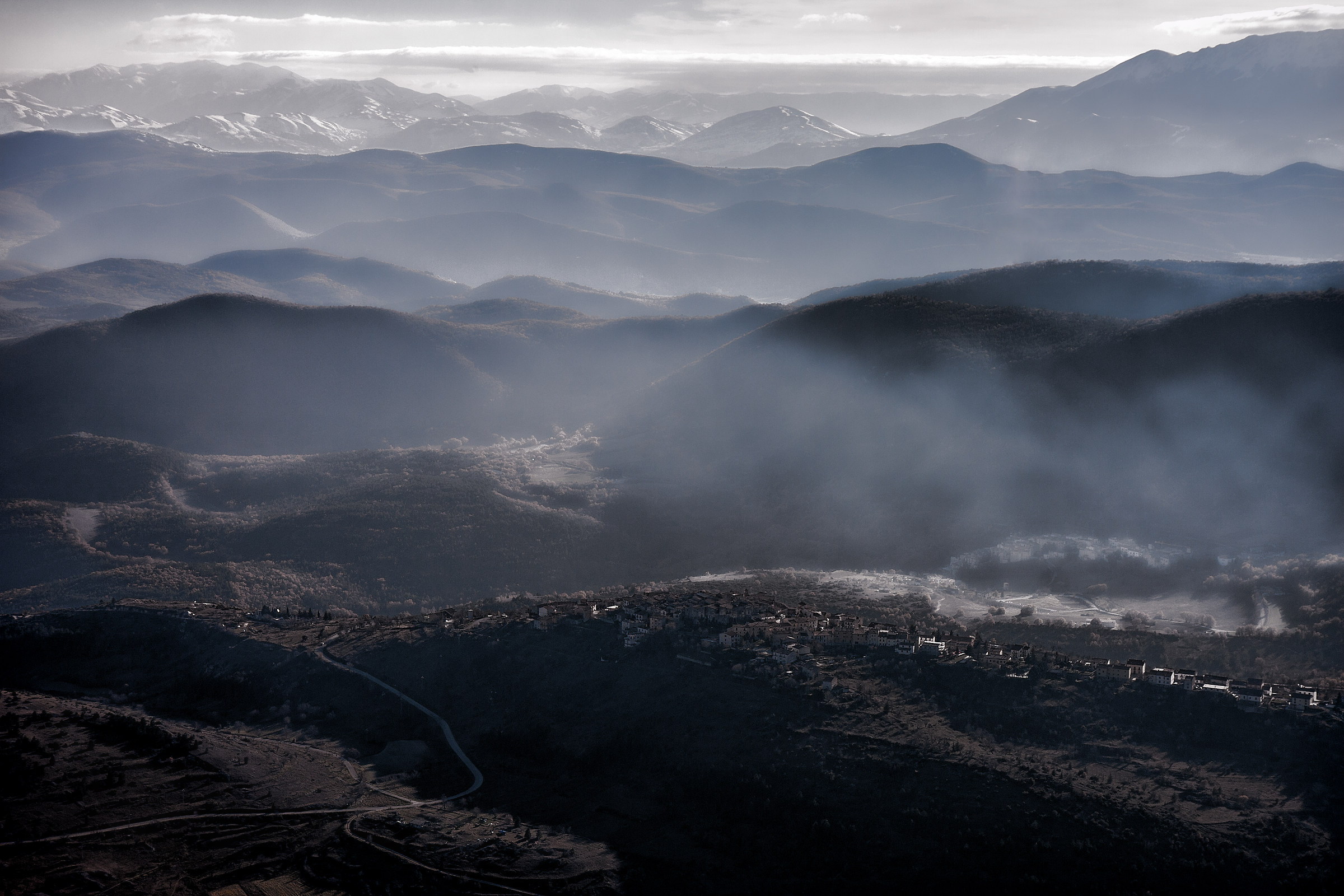 Dalla vetta d'Abruzzo